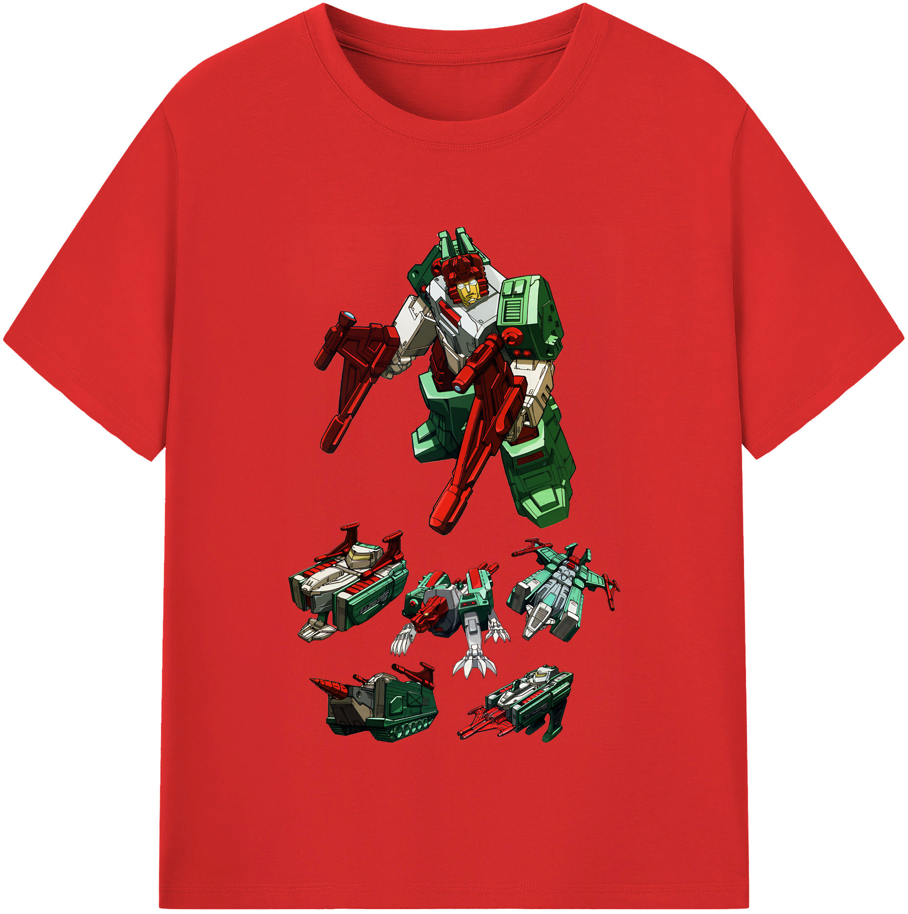 （画像用） Transformers トランスフォーマー 綿100％半袖Tシャツ（フロントプリント）