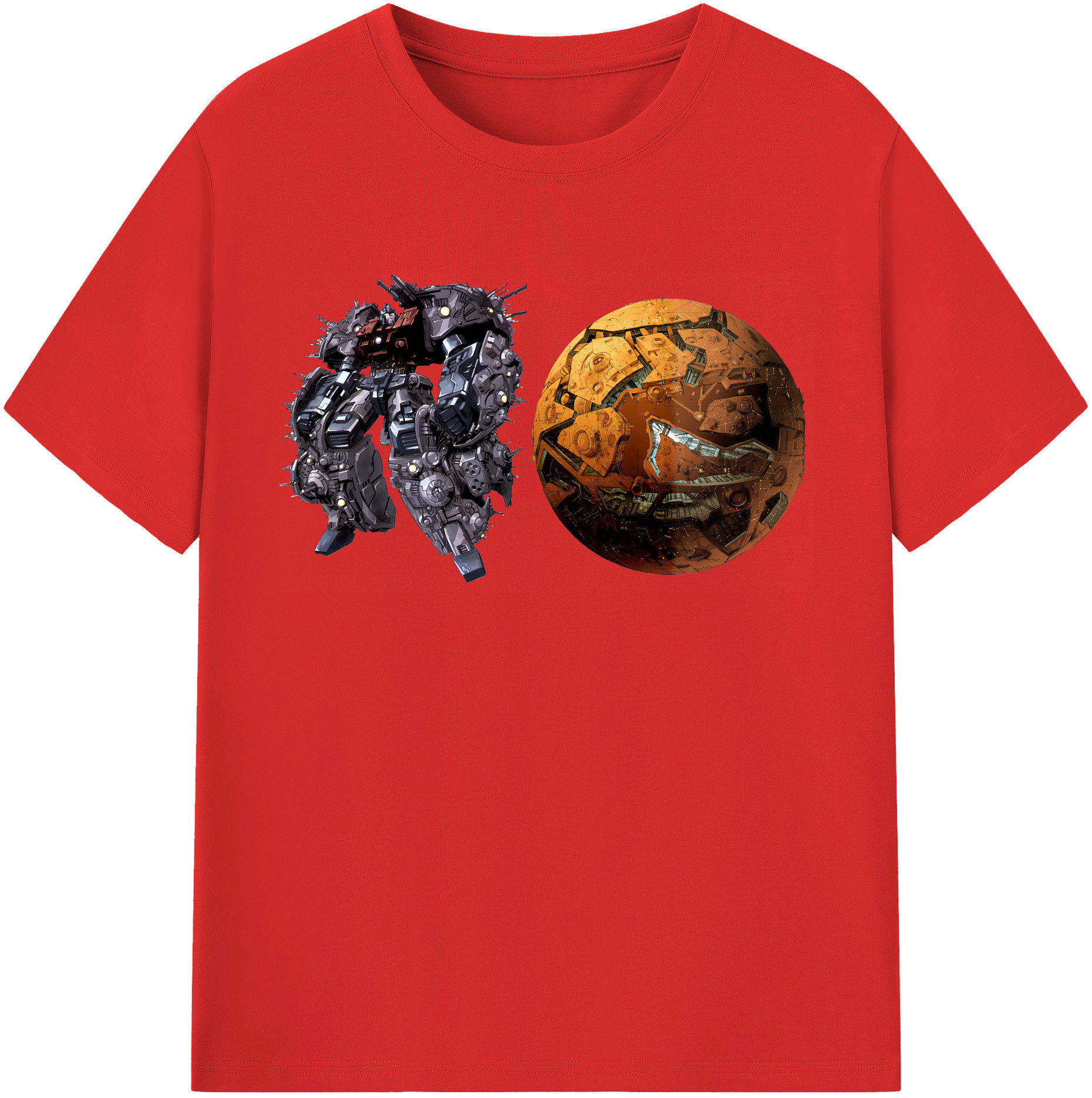 （画像用） Transformers トランスフォーマー 綿100％半袖Tシャツ（フロントプリント）
