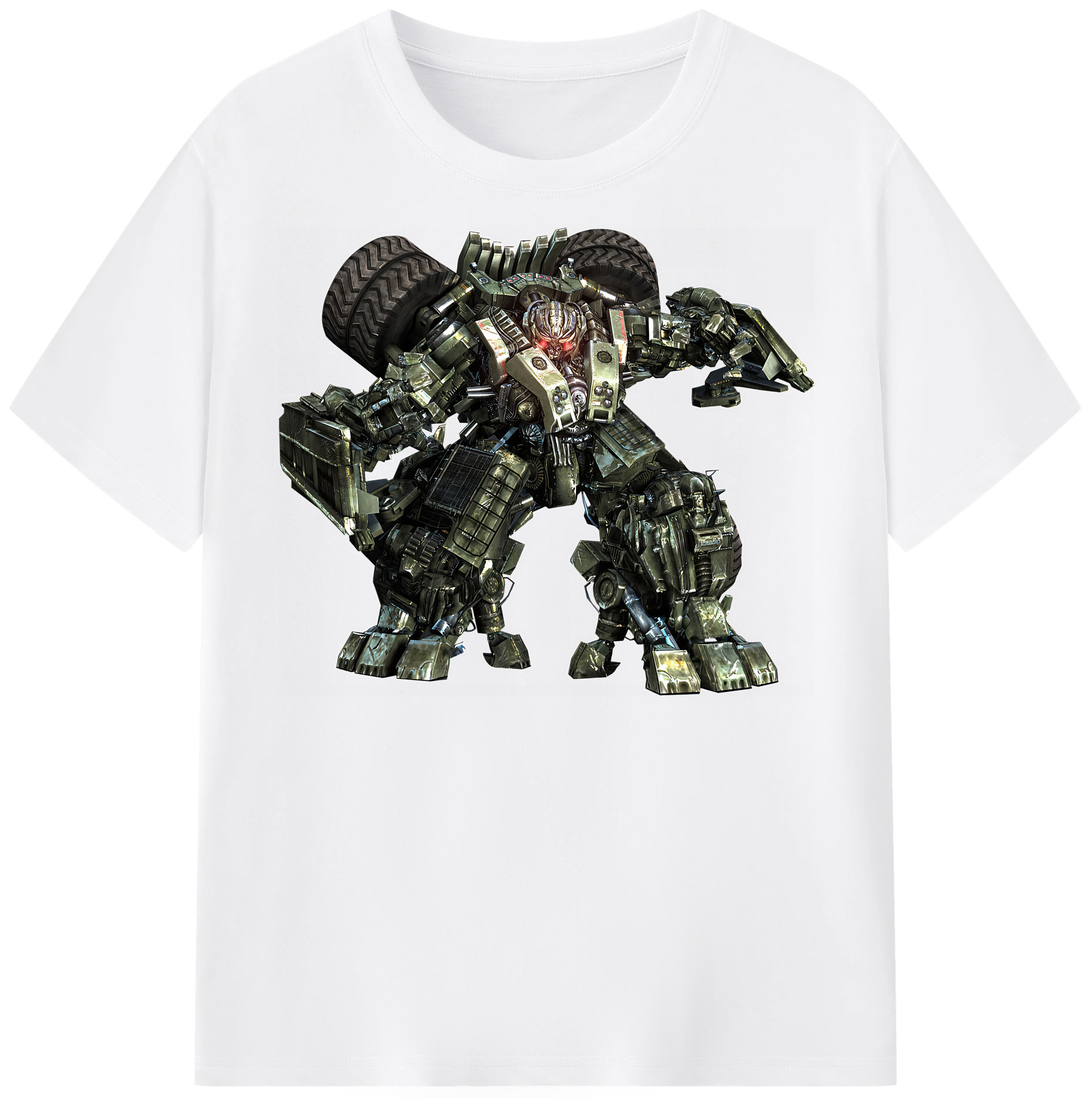 （画像用） Transformers トランスフォーマー 綿100％半袖Tシャツ（フロントプリント）