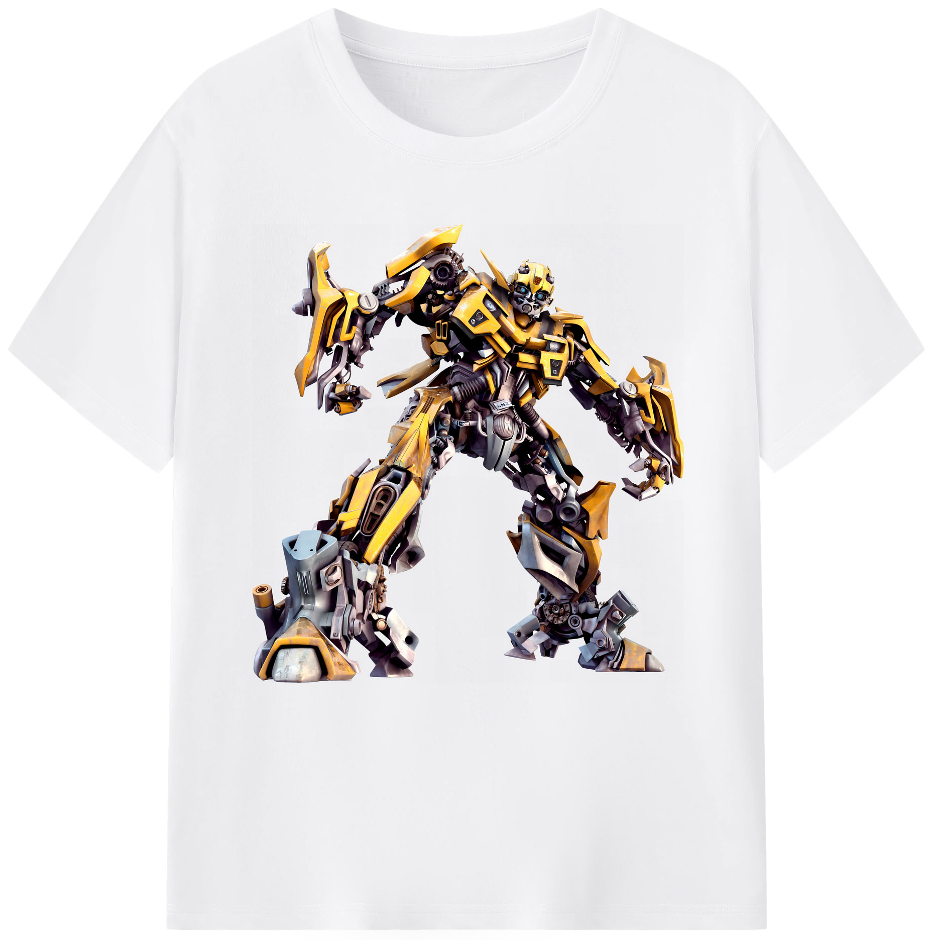 （画像用） Transformers トランスフォーマー 綿100％半袖Tシャツ（フロントプリント）