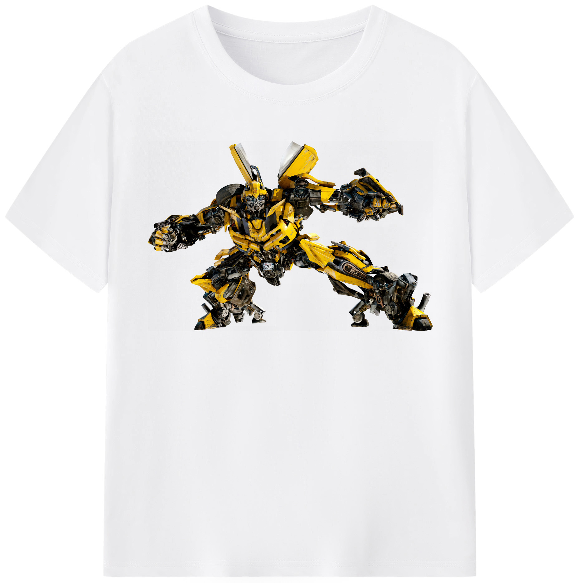 （画像用） Transformers トランスフォーマー 綿100％半袖Tシャツ（フロントプリント）