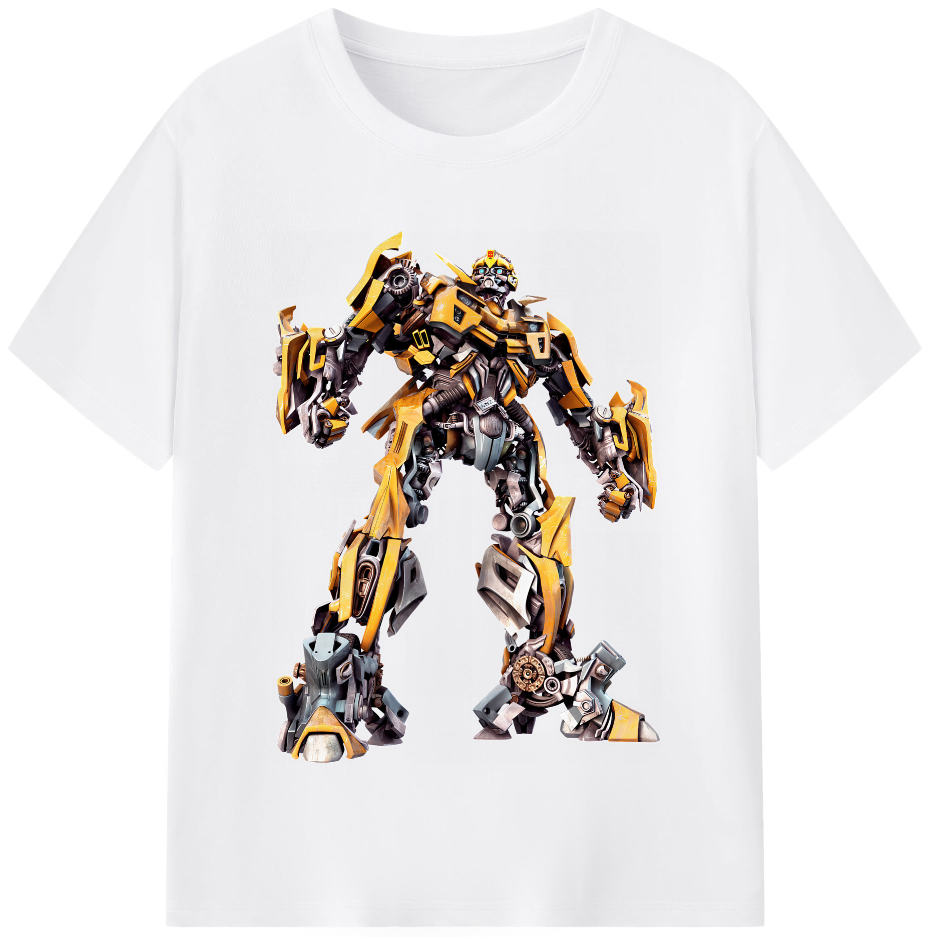 （画像用） Transformers トランスフォーマー 綿100％半袖Tシャツ（フロントプリント）