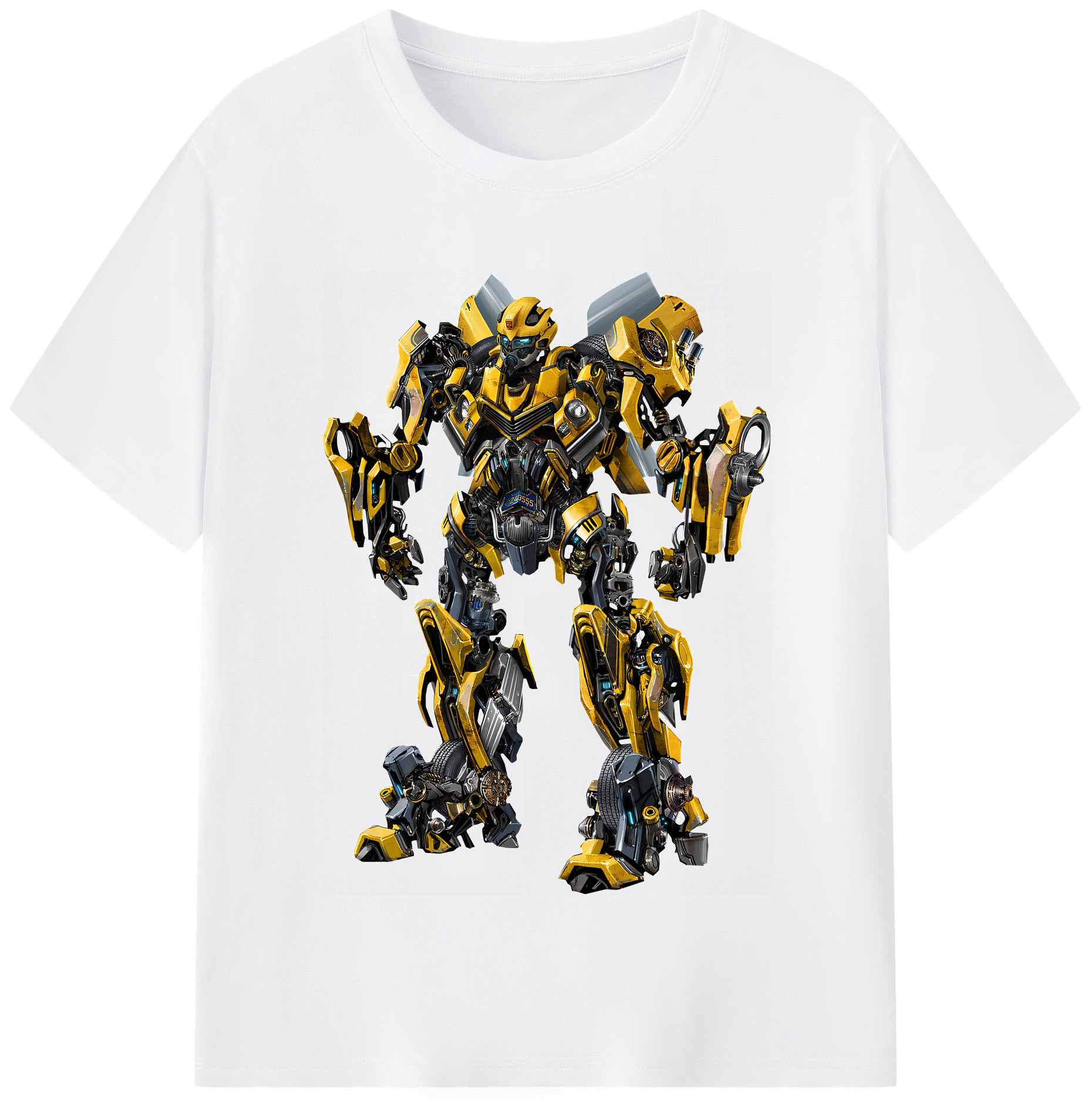 （画像用） Transformers トランスフォーマー 綿100％半袖Tシャツ（フロントプリント）