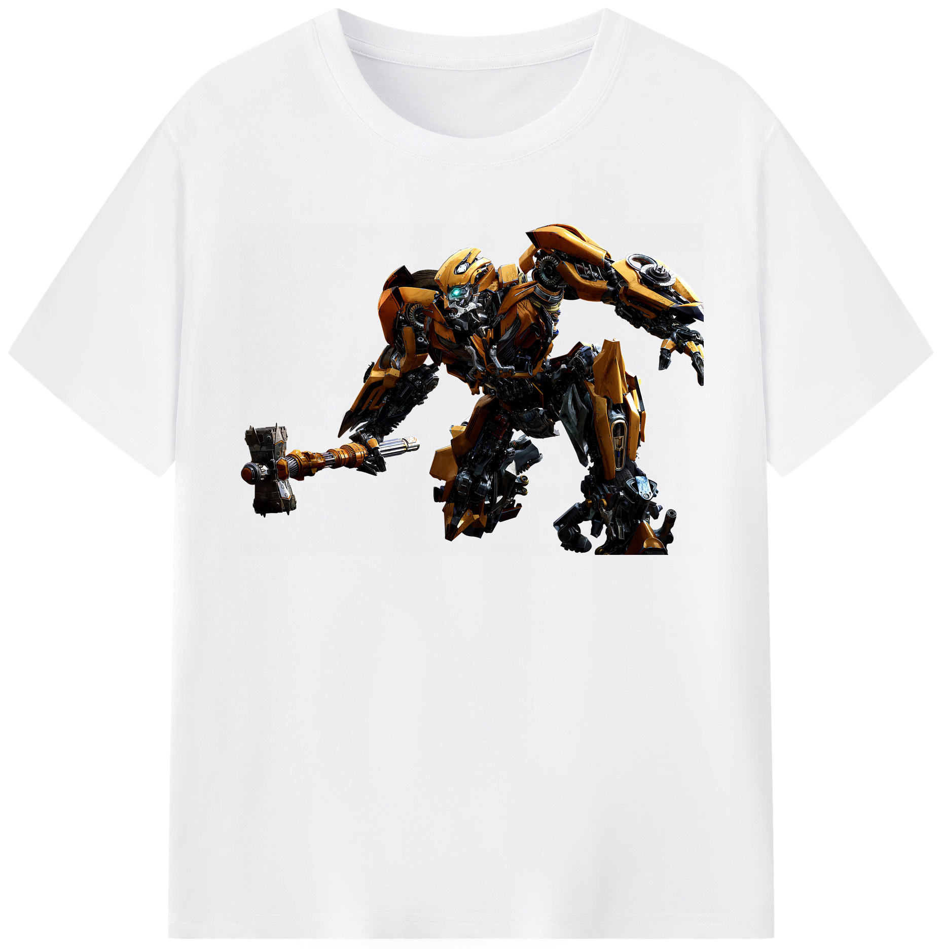 （画像用） Transformers トランスフォーマー 綿100％半袖Tシャツ（フロントプリント）