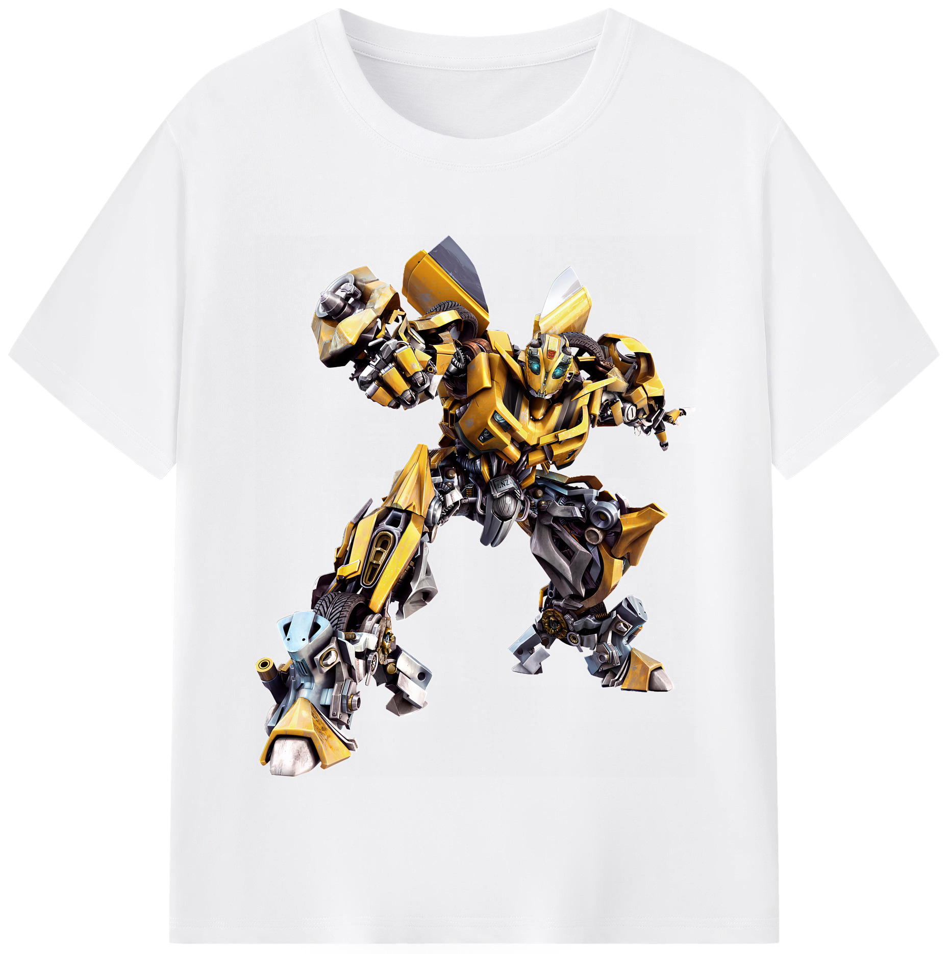 （画像用） Transformers トランスフォーマー 綿100％半袖Tシャツ（フロントプリント）