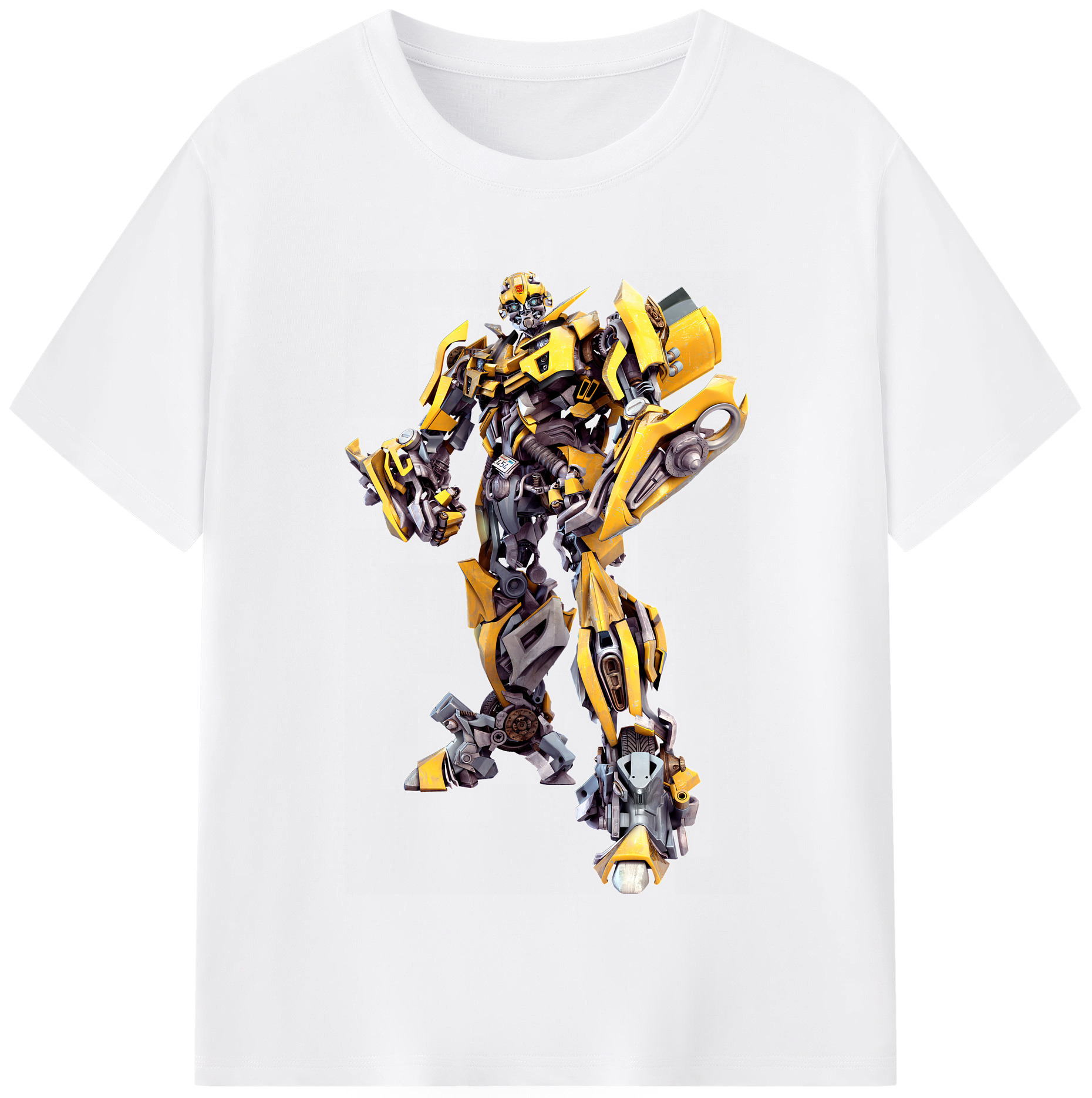 （画像用） Transformers トランスフォーマー 綿100％半袖Tシャツ（フロントプリント）