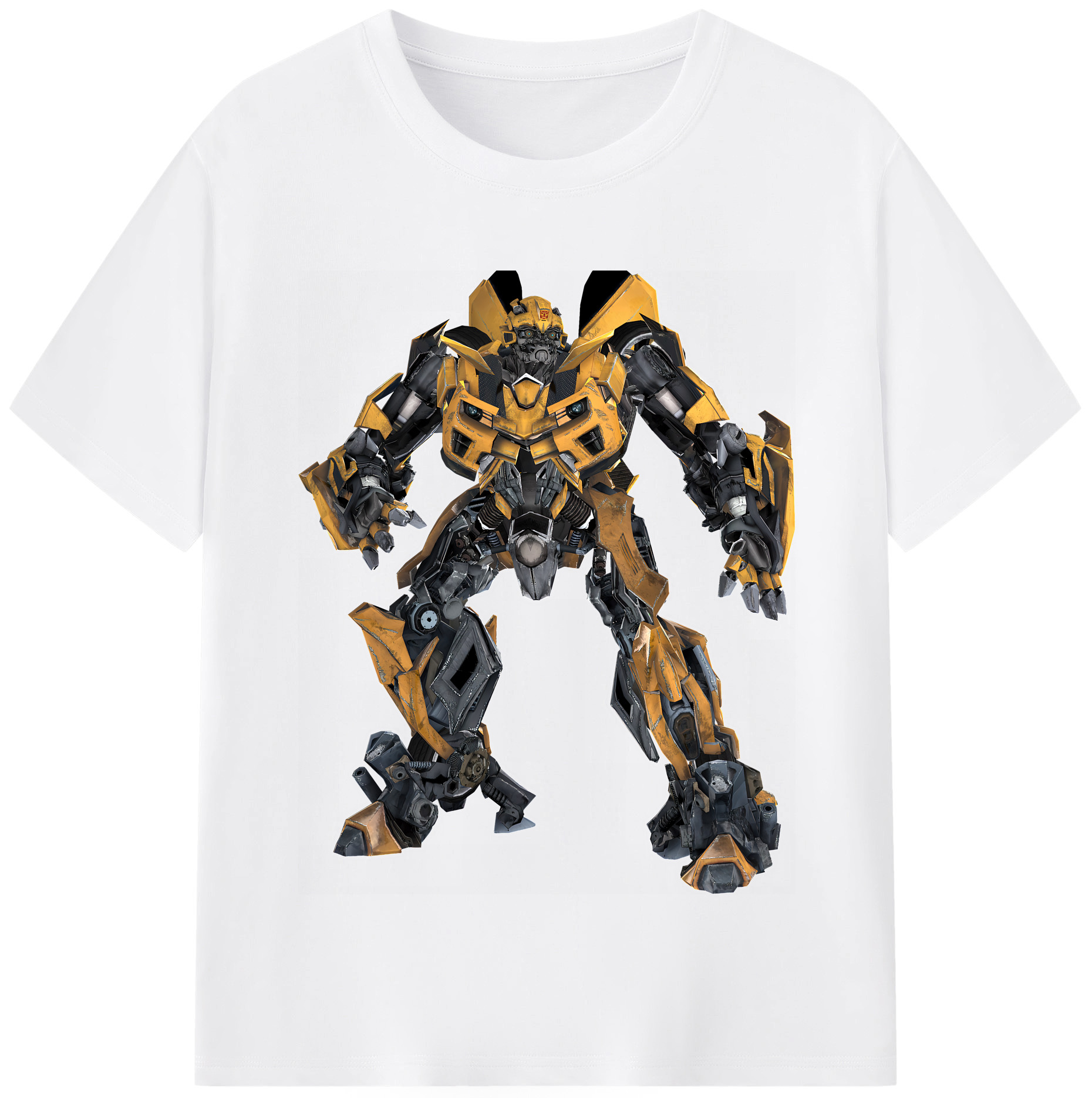 （画像用） Transformers トランスフォーマー 綿100％半袖Tシャツ（フロントプリント）