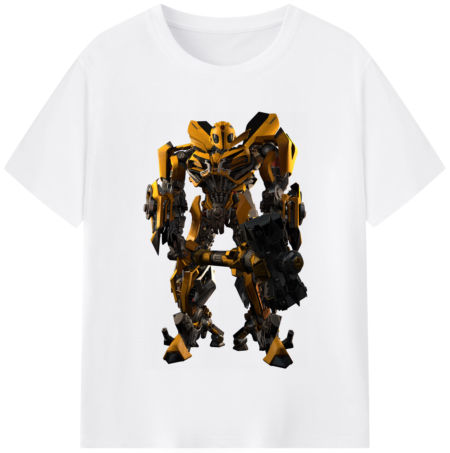 （画像用） Transformers トランスフォーマー 綿100％半袖Tシャツ（フロントプリント）