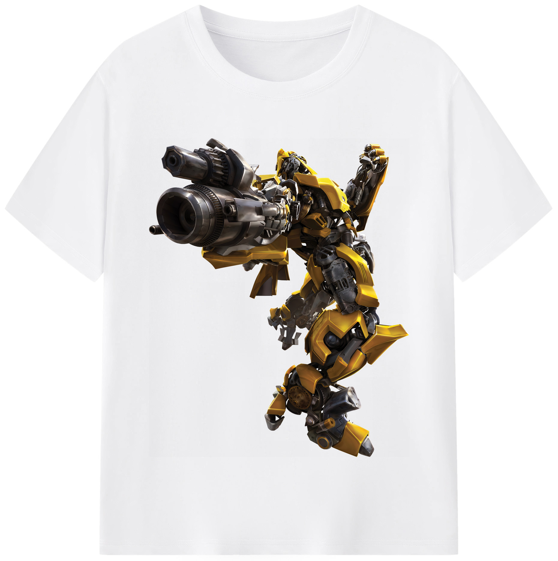 （画像用） Transformers トランスフォーマー 綿100％半袖Tシャツ（フロントプリント）