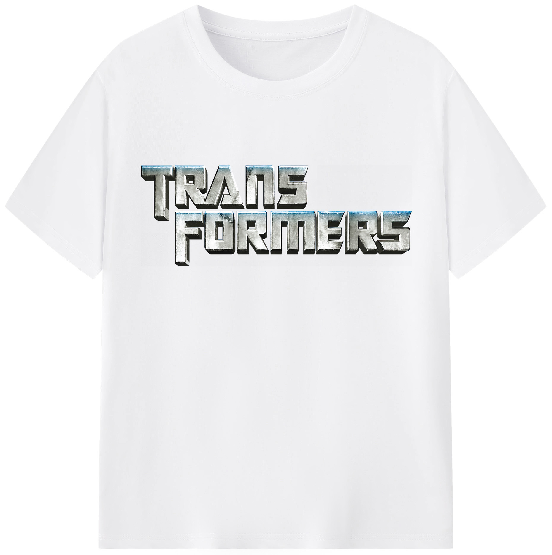 （画像用） Transformers トランスフォーマー 綿100％半袖Tシャツ（フロントプリント）
