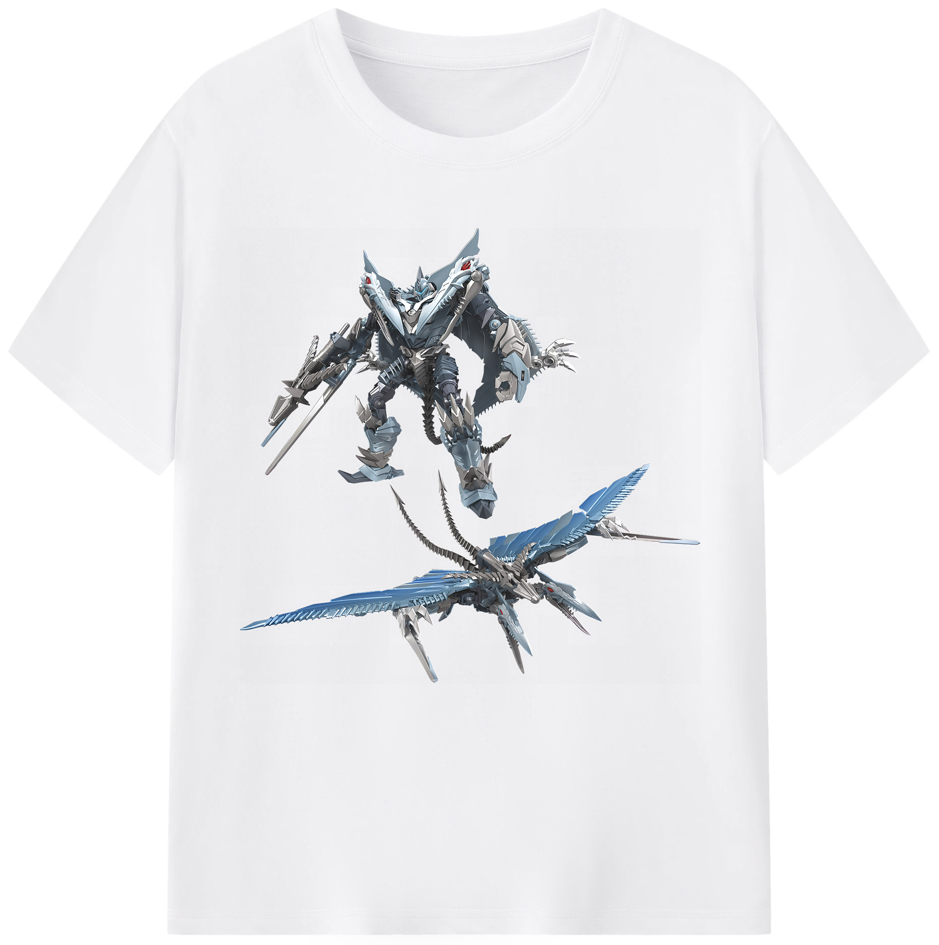 （画像用） Transformers トランスフォーマー 綿100％半袖Tシャツ（フロントプリント）