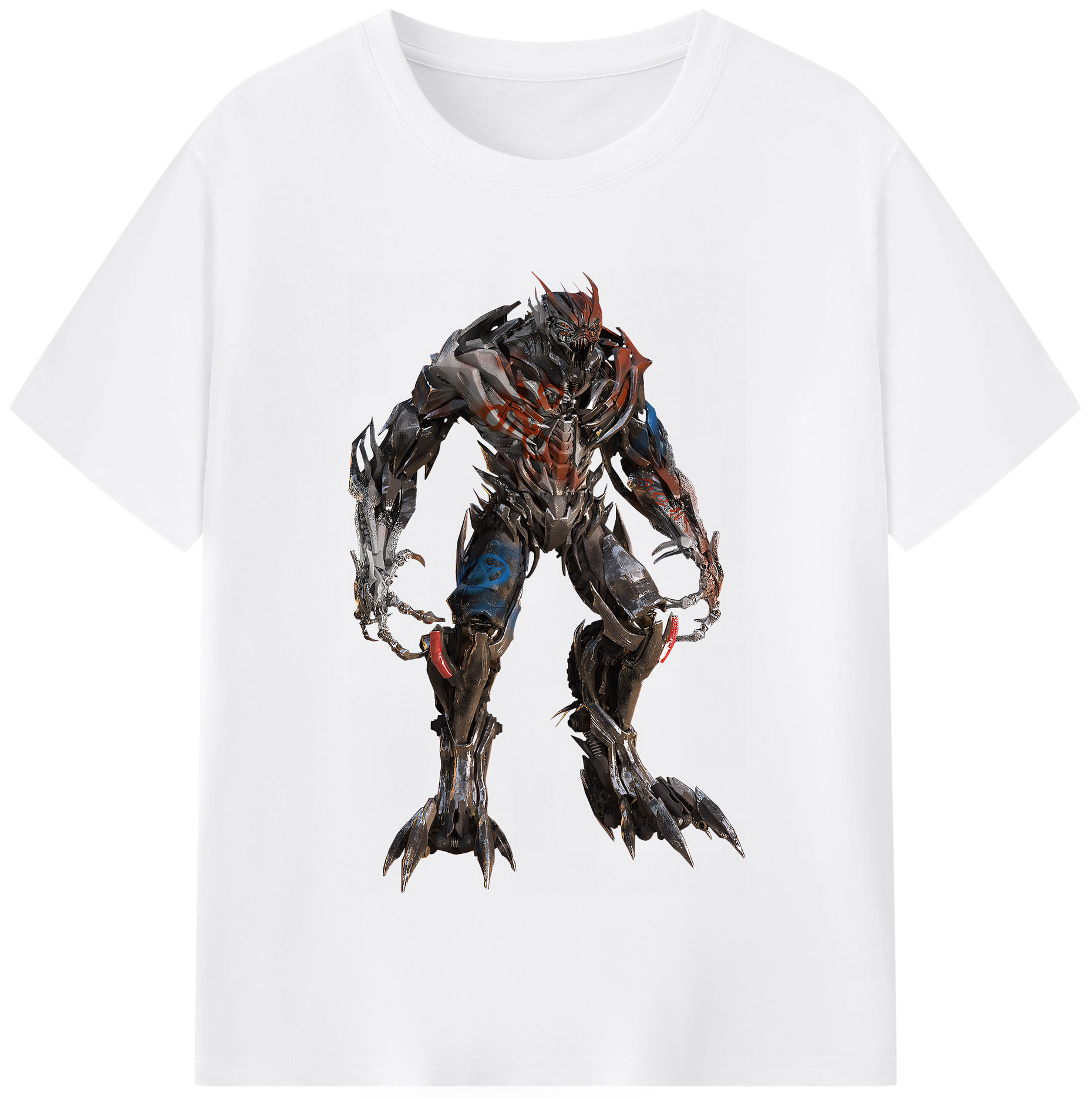（画像用） Transformers トランスフォーマー 綿100％半袖Tシャツ（フロントプリント）