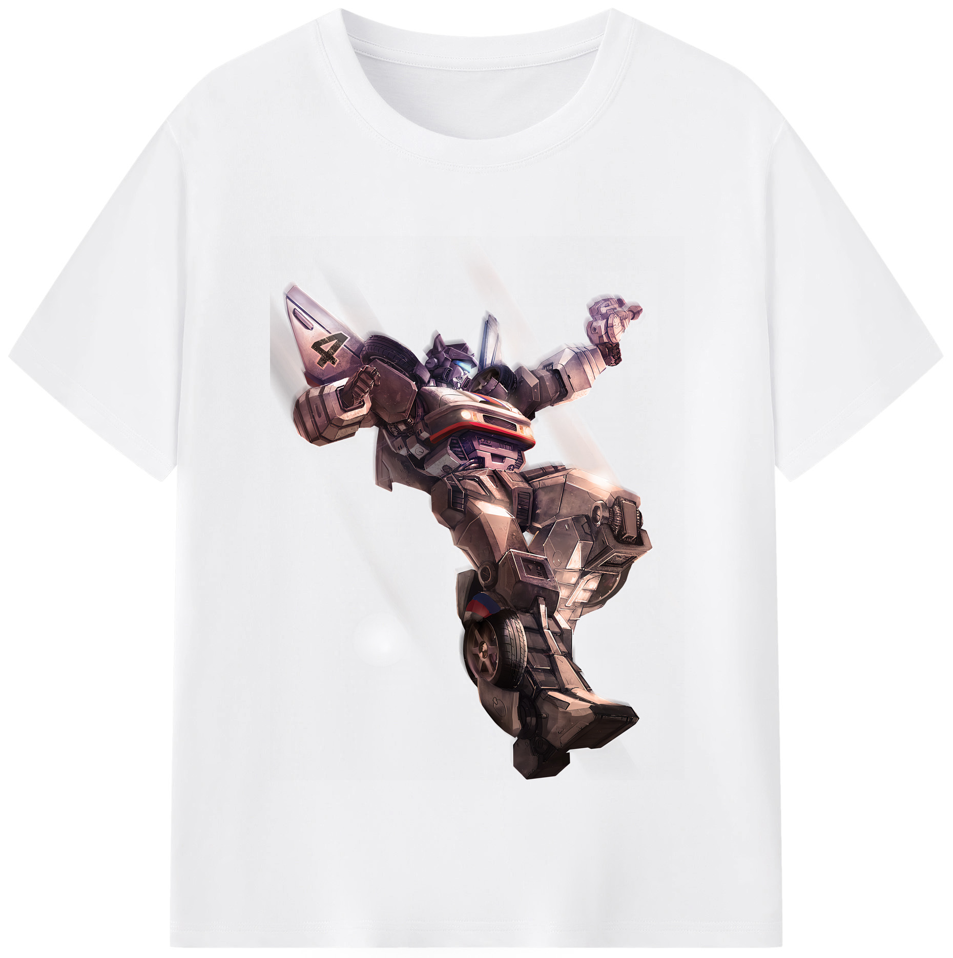 （画像用） Transformers トランスフォーマー 綿100％半袖Tシャツ（フロントプリント）