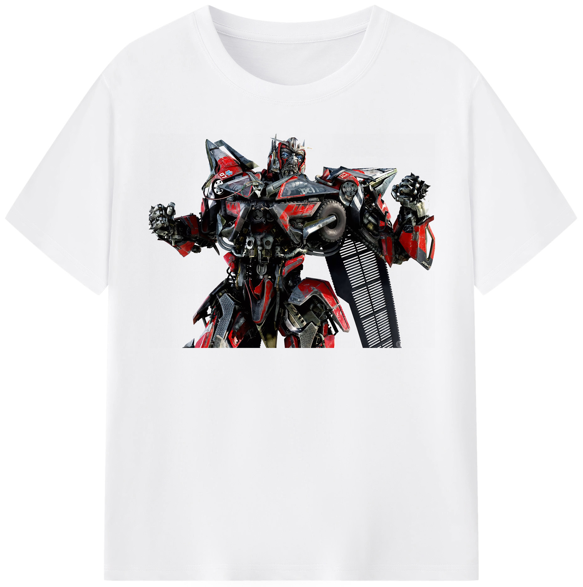 （画像用） Transformers トランスフォーマー 綿100％半袖Tシャツ（フロントプリント）