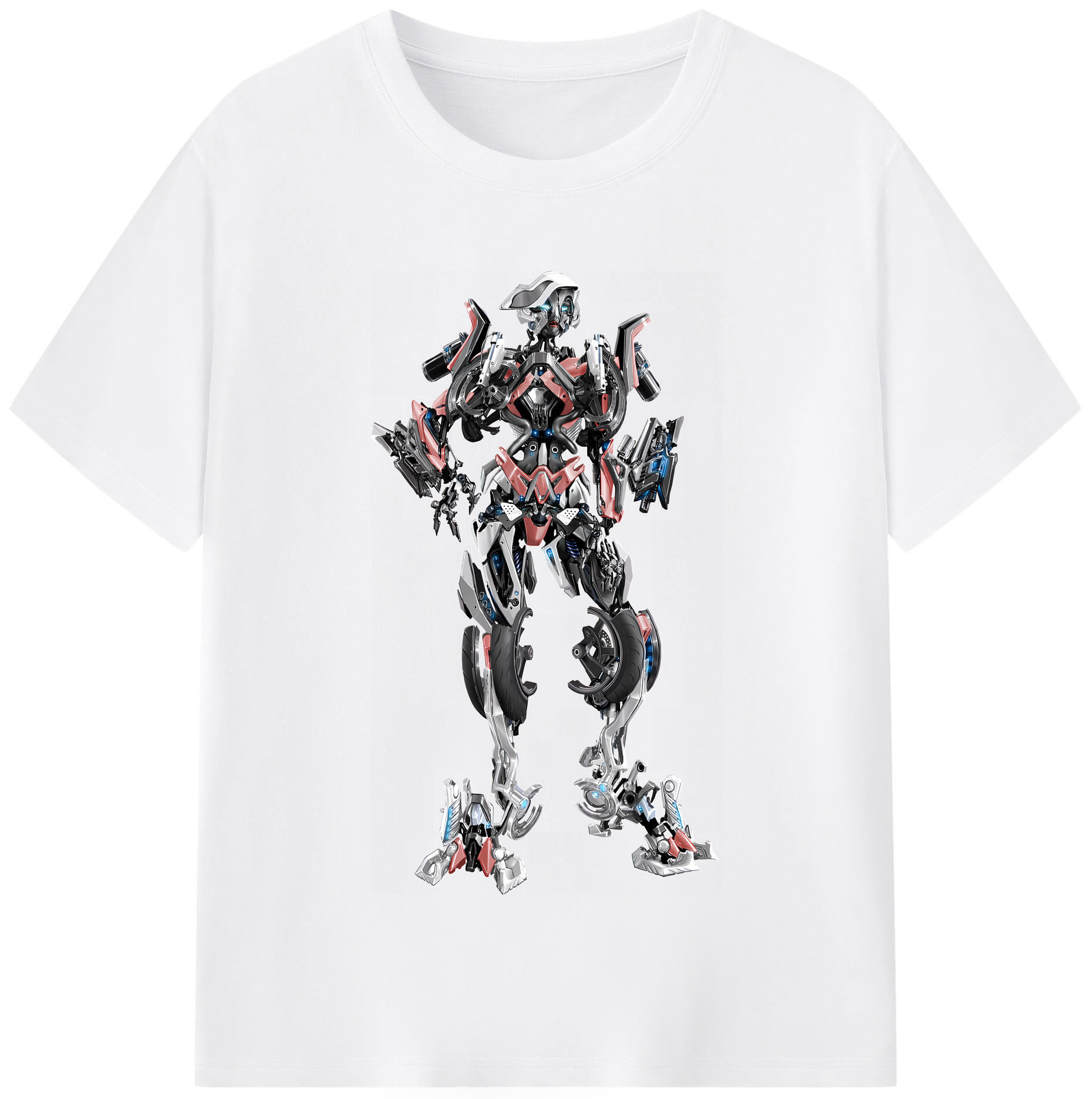 （画像用） Transformers トランスフォーマー 綿100％半袖Tシャツ（フロントプリント）
