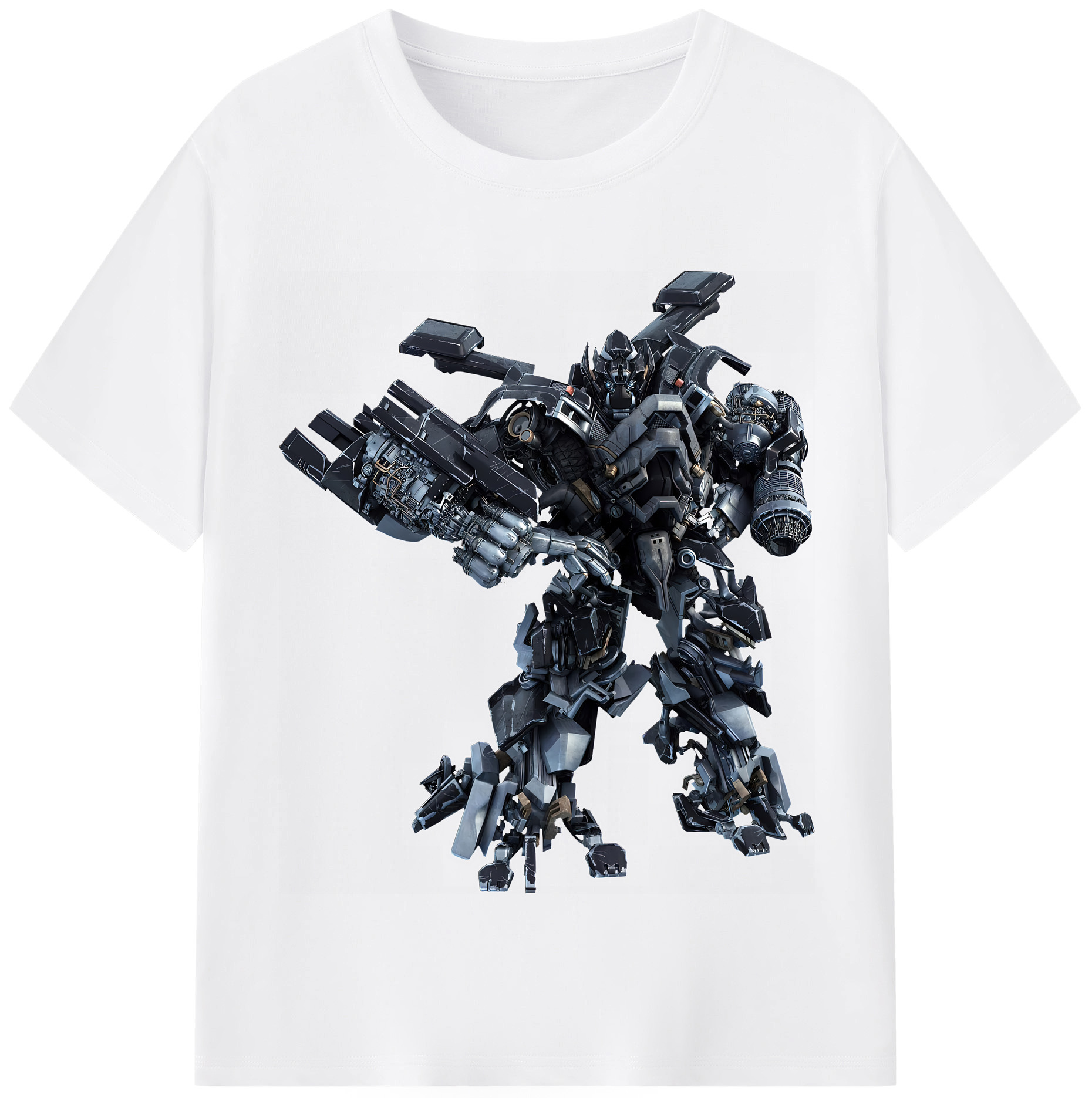 （画像用） Transformers トランスフォーマー 綿100％半袖Tシャツ（フロントプリント）