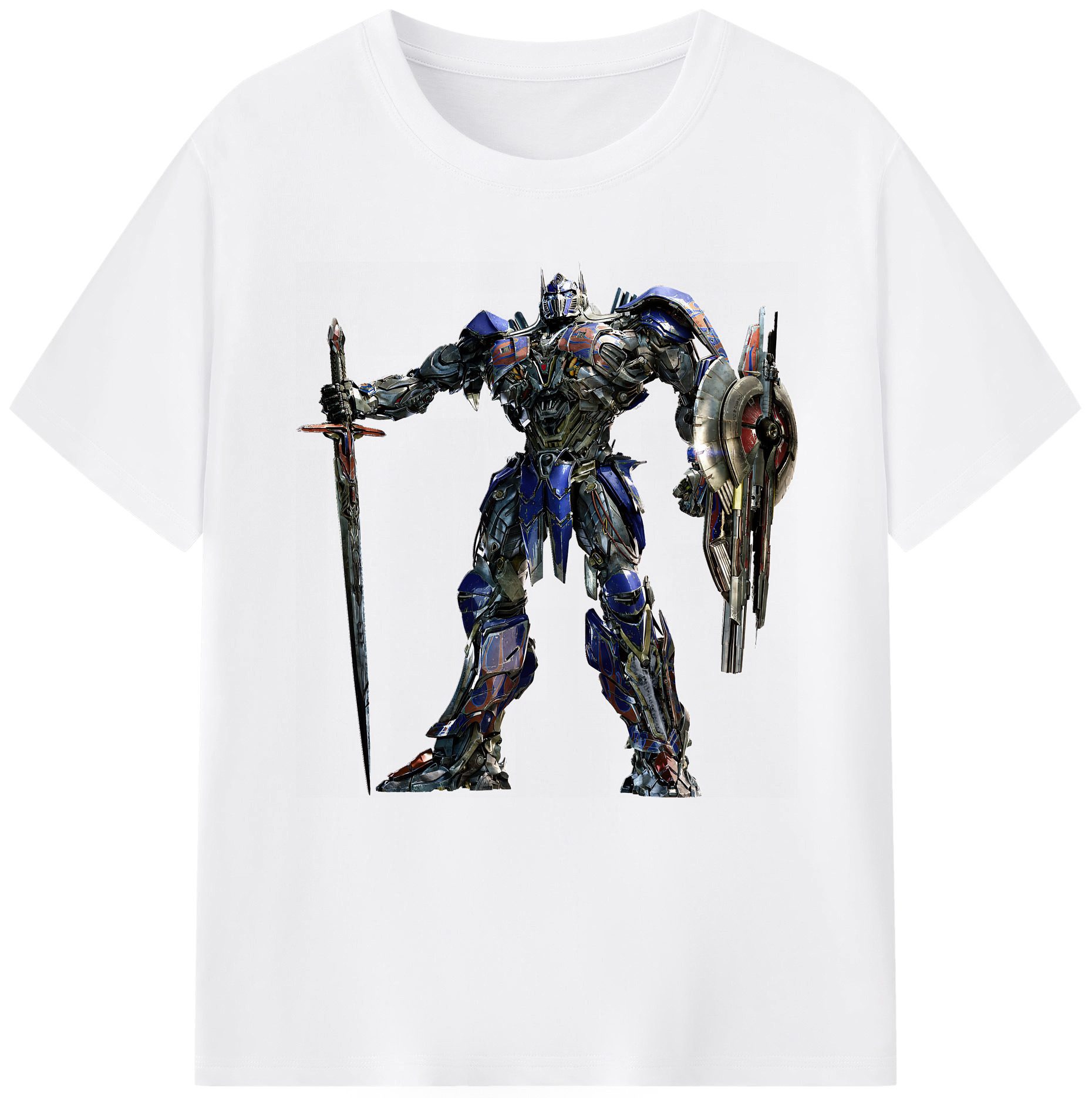 （画像用） Transformers トランスフォーマー 綿100％半袖Tシャツ（フロントプリント）