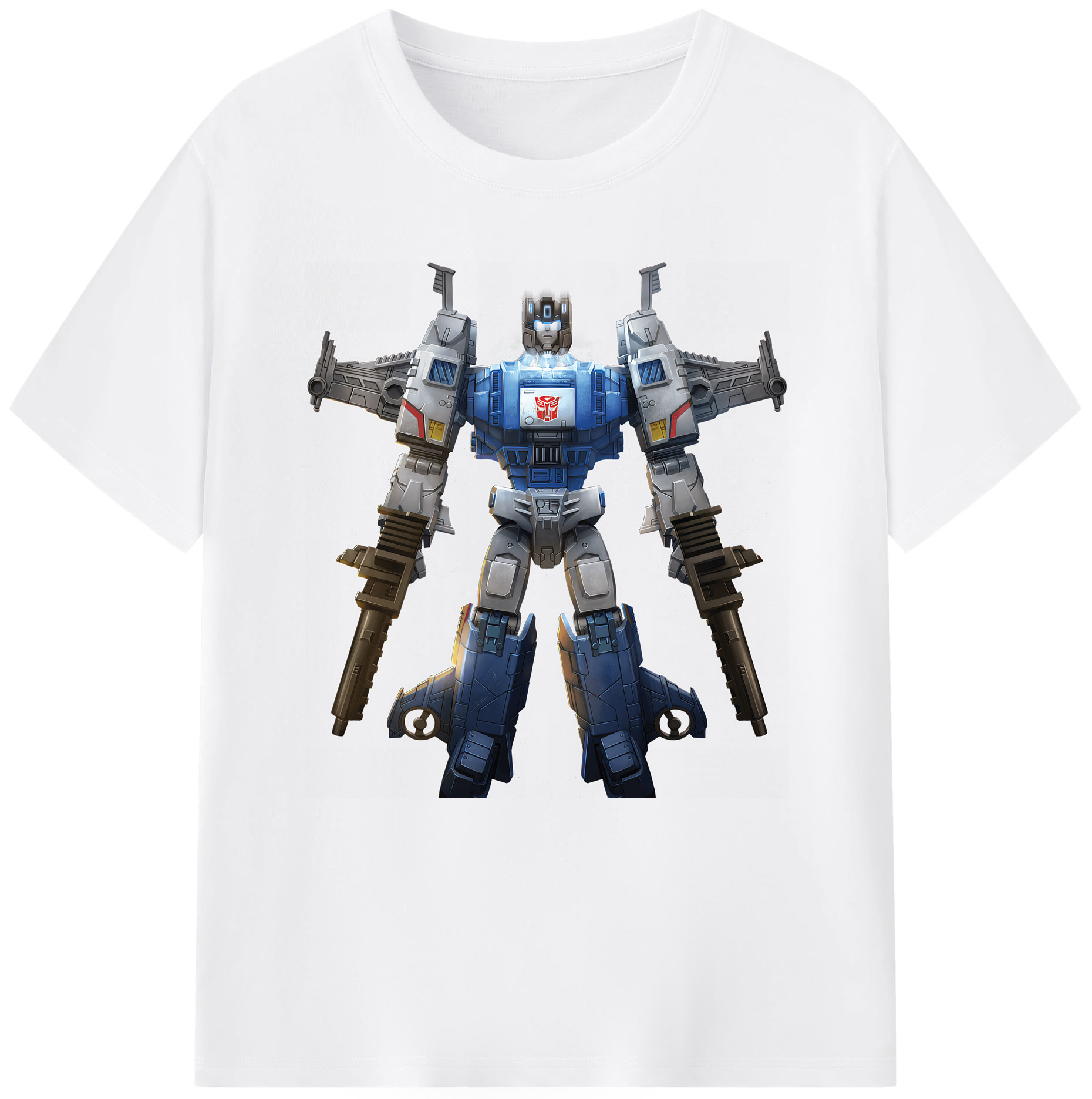 （画像用） Transformers トランスフォーマー 綿100％半袖Tシャツ（フロントプリント）
