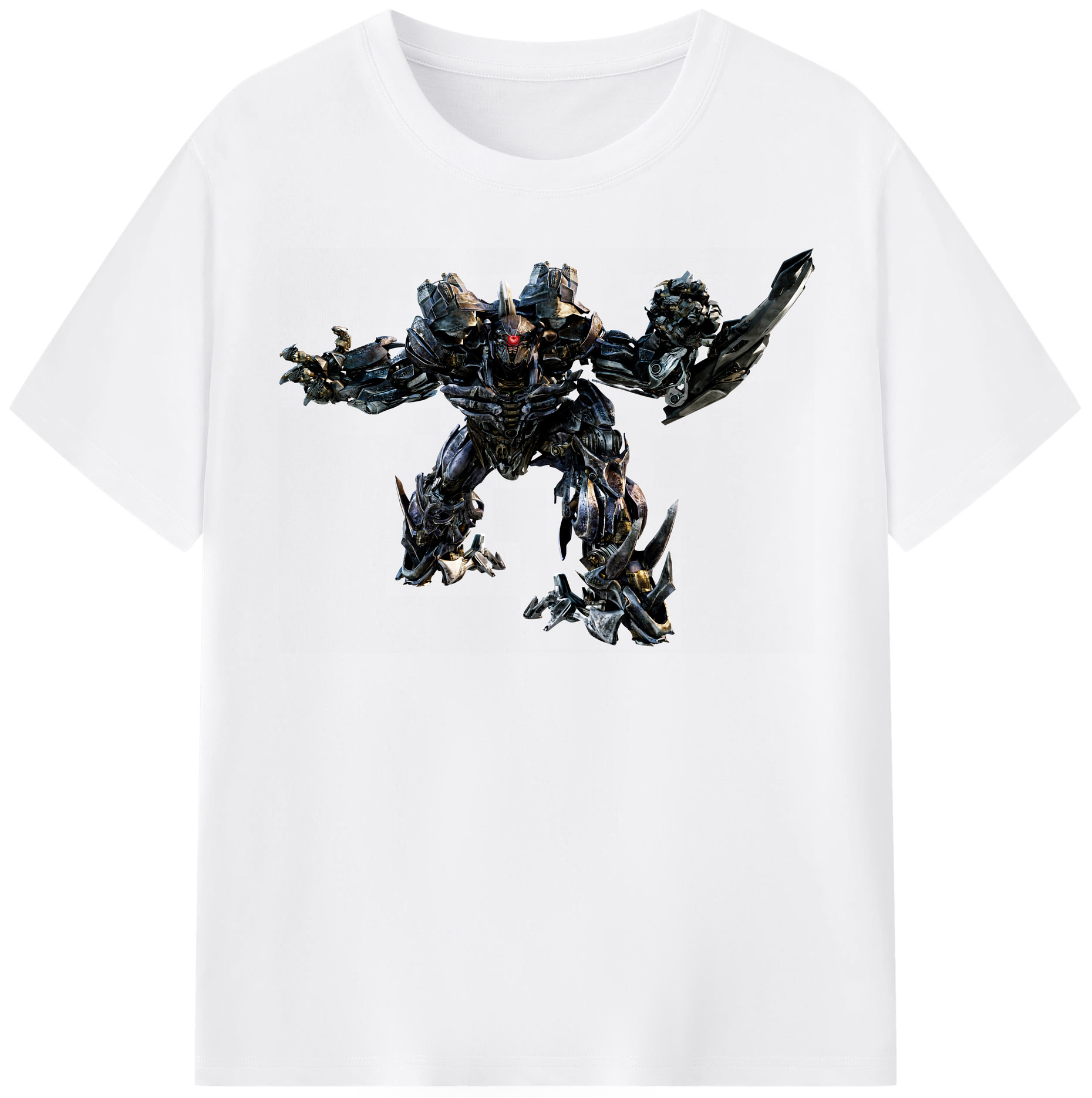 （画像用） Transformers トランスフォーマー 綿100％半袖Tシャツ（フロントプリント）