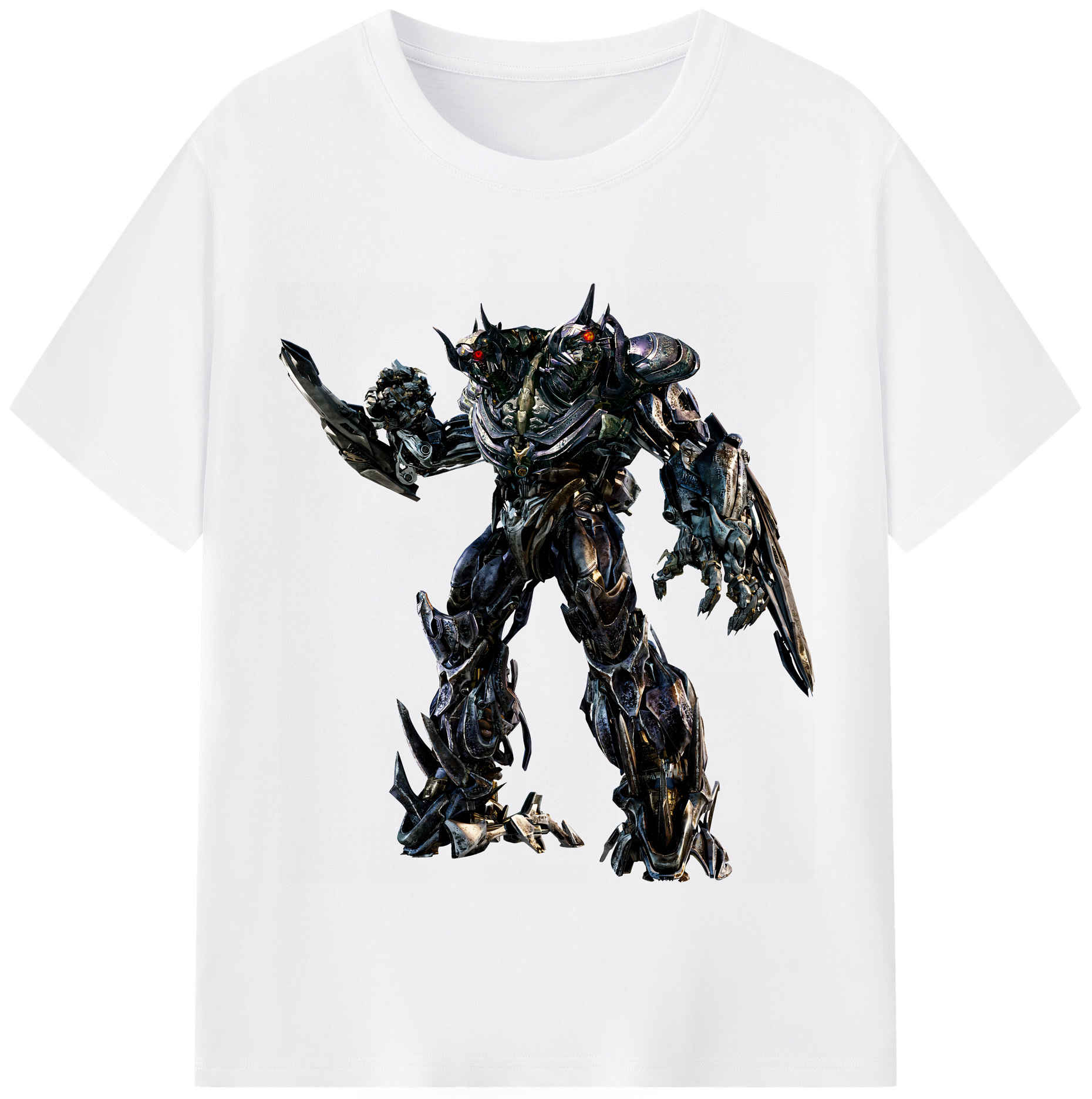 （画像用） Transformers トランスフォーマー 綿100％半袖Tシャツ（フロントプリント）