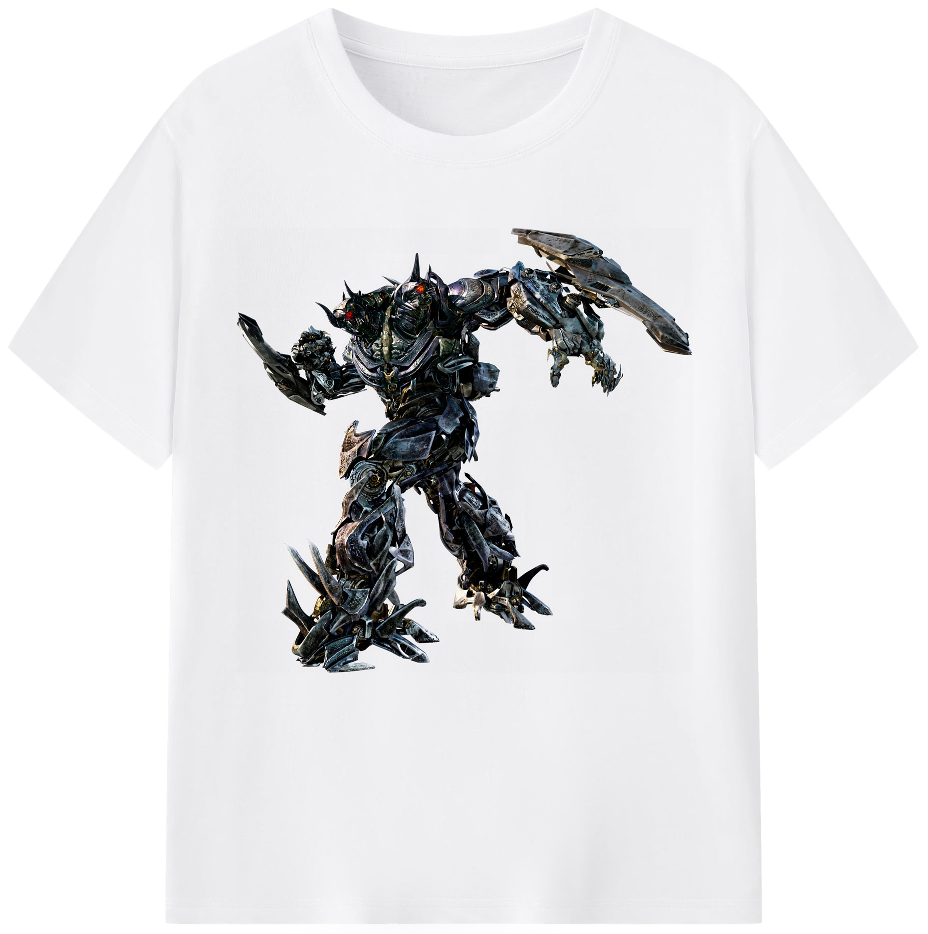 （画像用） Transformers トランスフォーマー 綿100％半袖Tシャツ（フロントプリント）