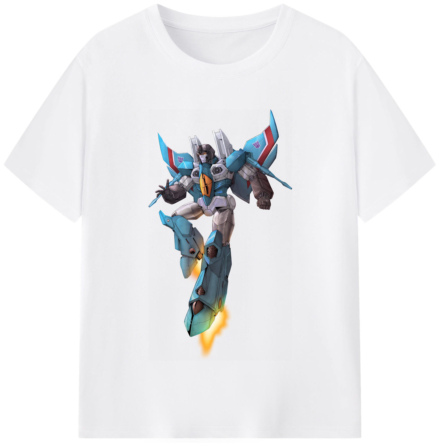 （画像用） Transformers トランスフォーマー 綿100％半袖Tシャツ（フロントプリント）