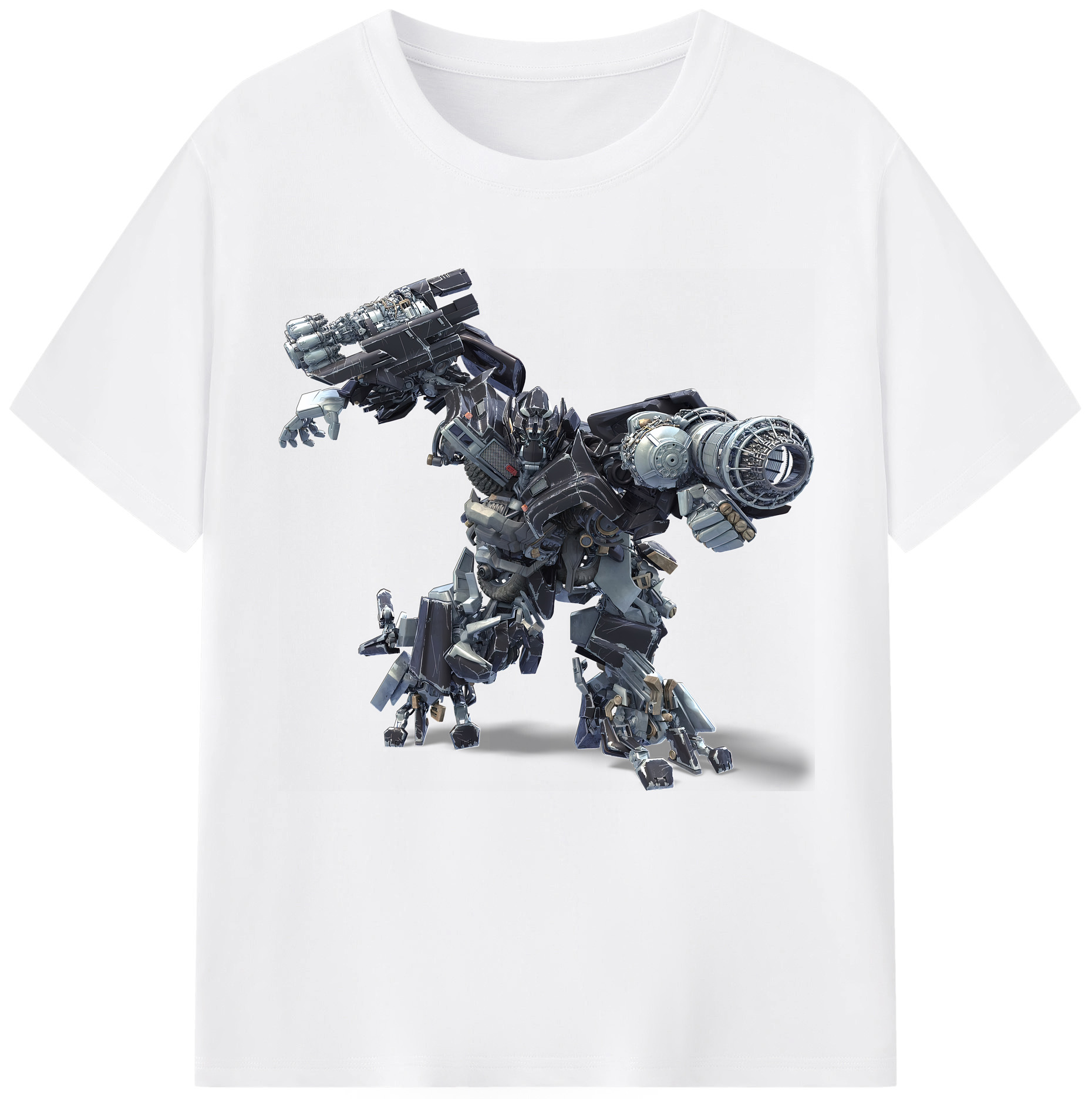 （画像用） Transformers トランスフォーマー 綿100％半袖Tシャツ（フロントプリント）