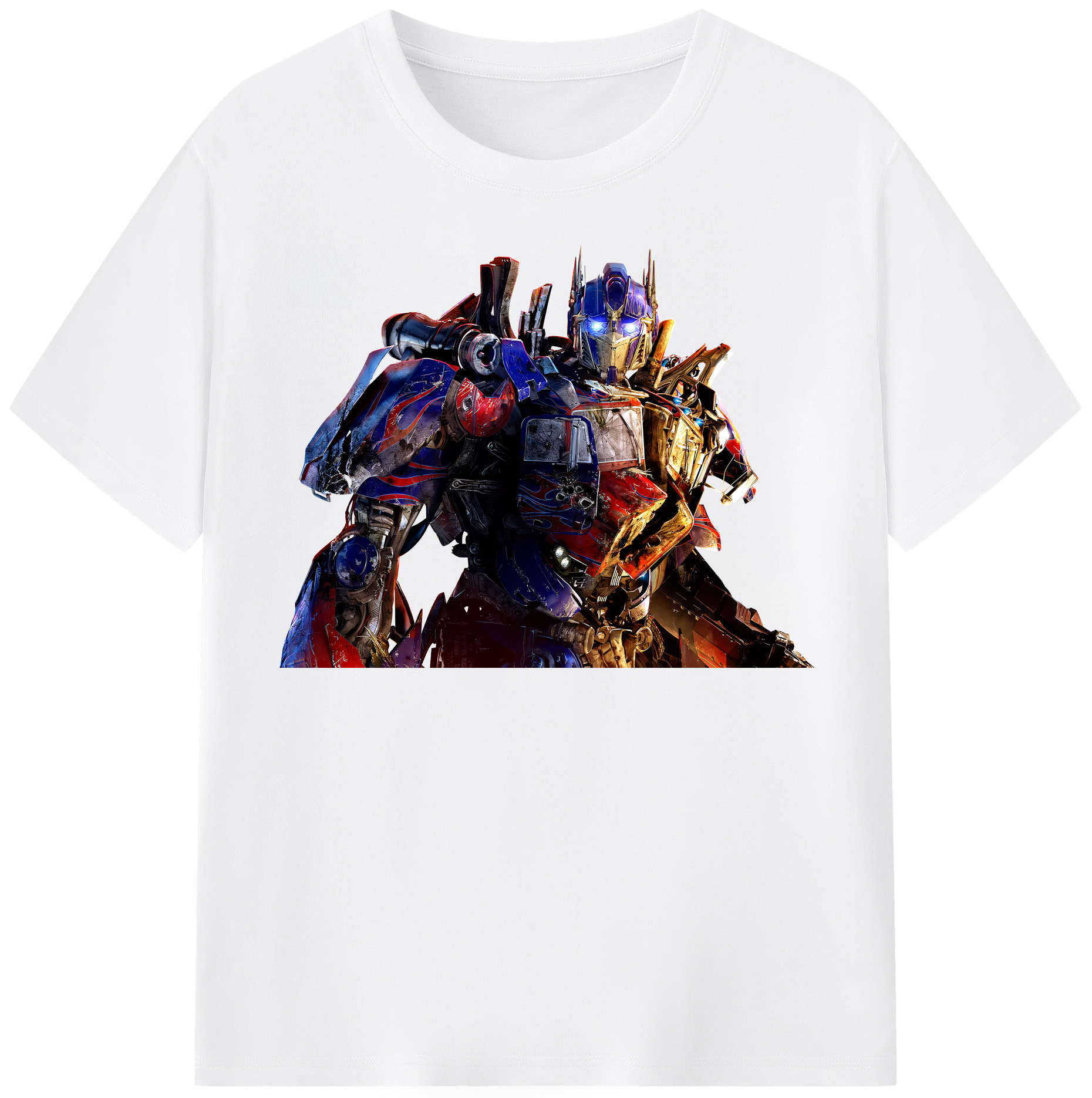（画像用） Transformers トランスフォーマー 綿100％半袖Tシャツ（フロントプリント）