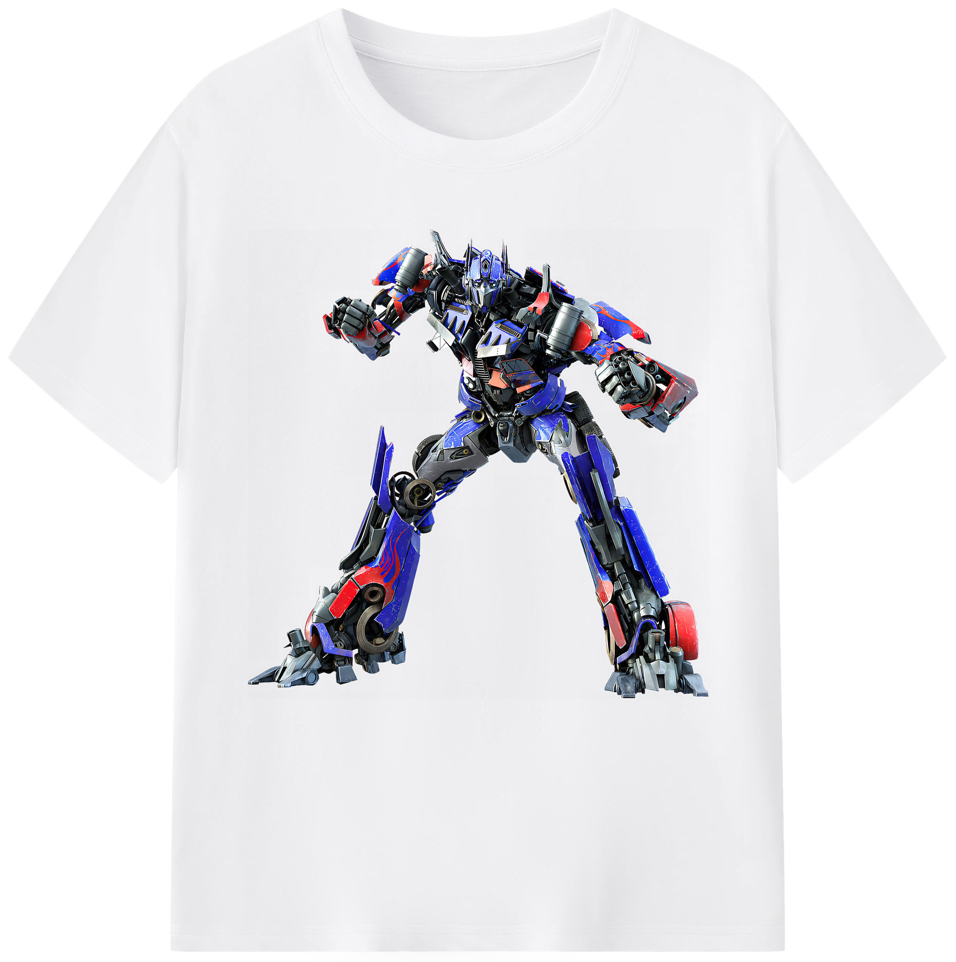 （画像用） Transformers トランスフォーマー 綿100％半袖Tシャツ（フロントプリント）
