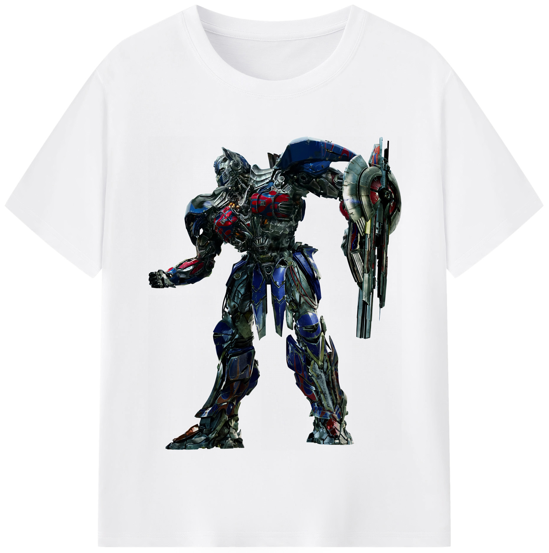 （画像用） Transformers トランスフォーマー 綿100％半袖Tシャツ（フロントプリント）