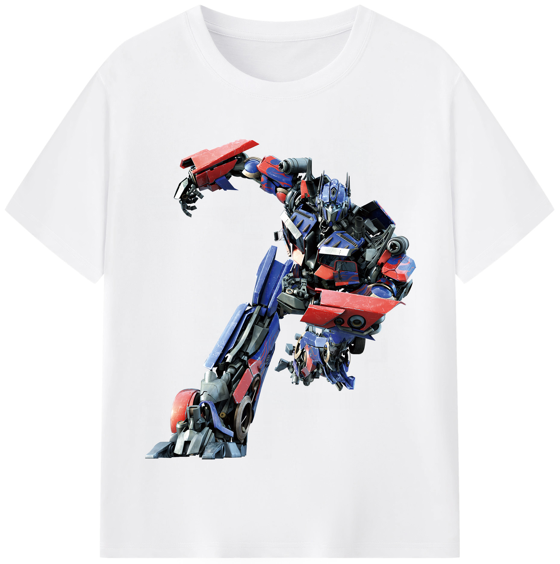 （画像用） Transformers トランスフォーマー 綿100％半袖Tシャツ（フロントプリント）