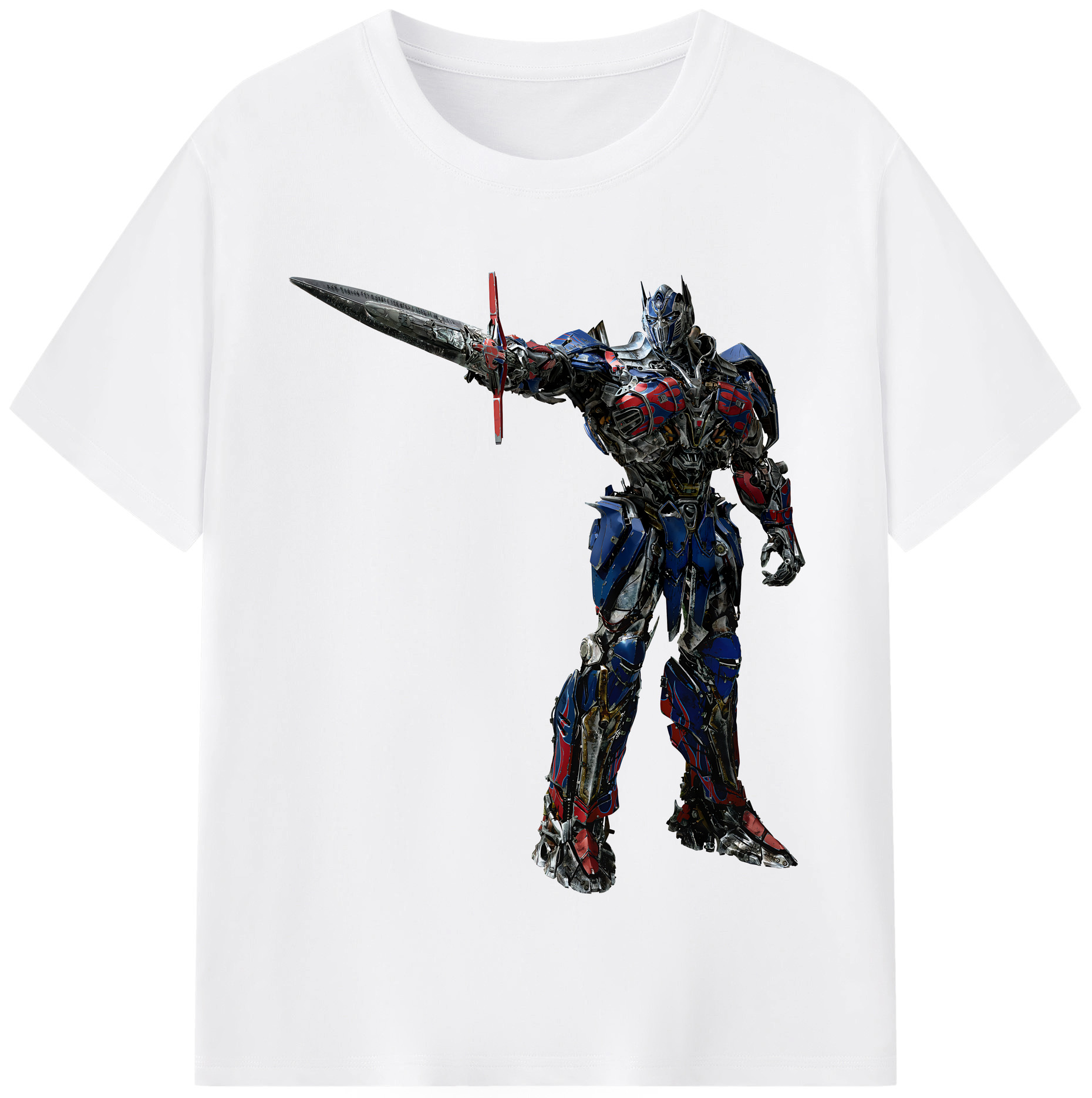 （画像用） Transformers トランスフォーマー 綿100％半袖Tシャツ（フロントプリント）