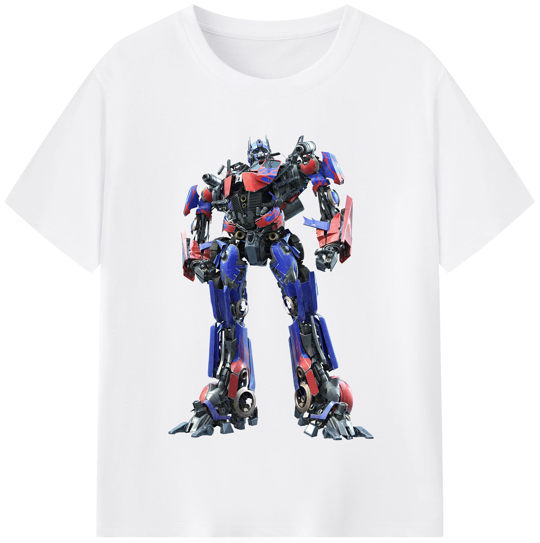 （画像用） Transformers トランスフォーマー 綿100％半袖Tシャツ（フロントプリント）