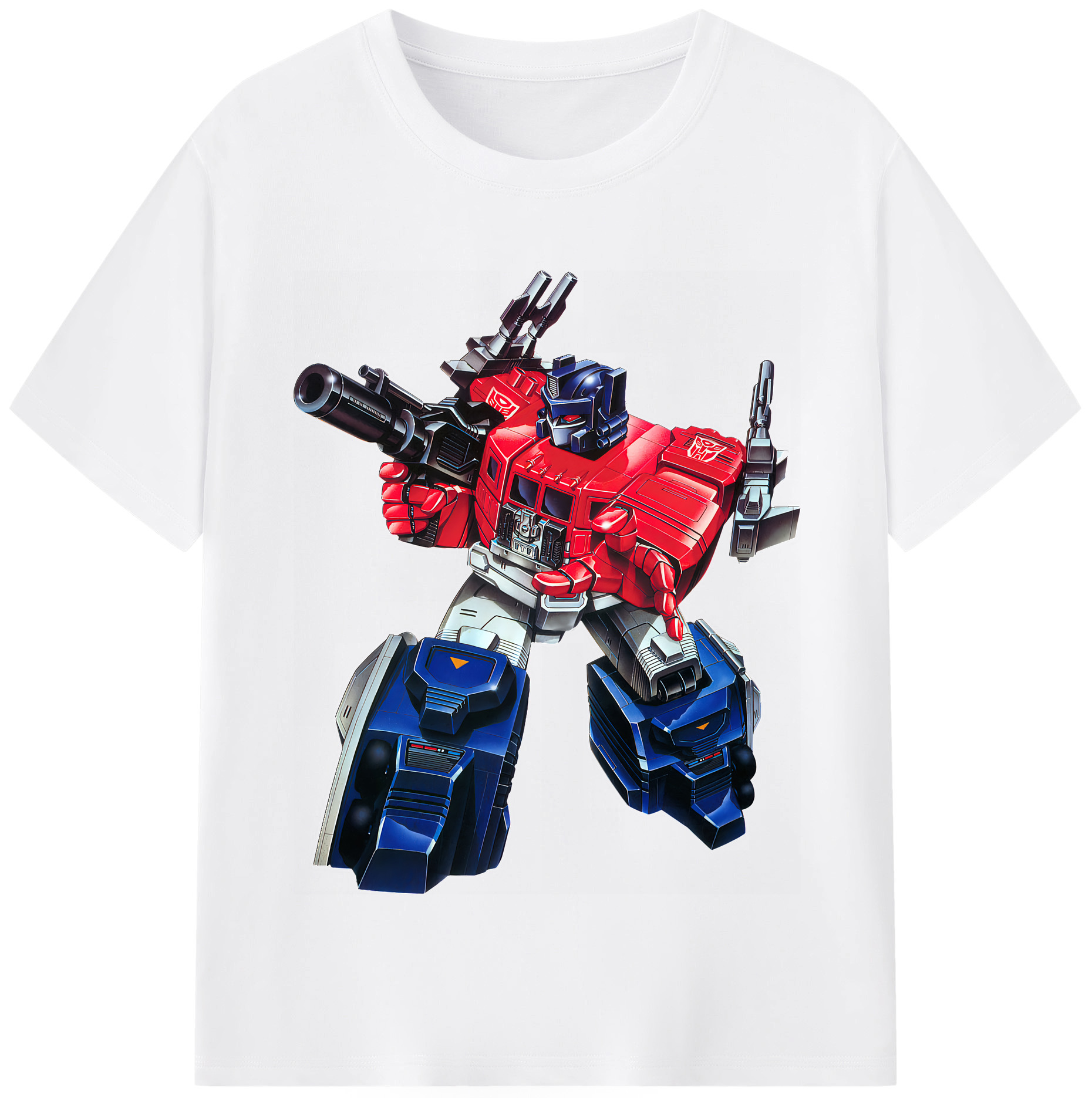 （画像用） Transformers トランスフォーマー 綿100％半袖Tシャツ（フロントプリント）