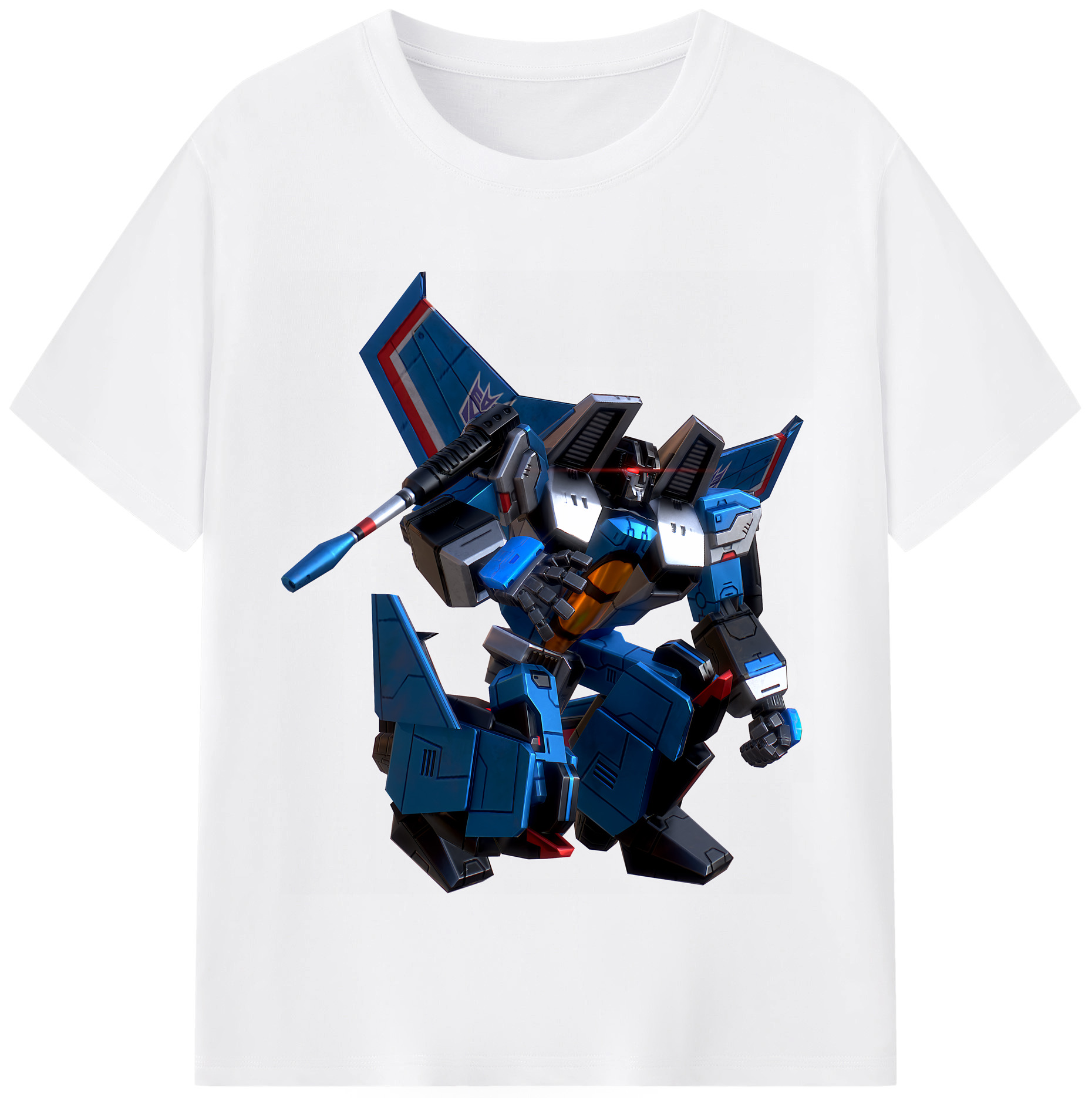 （画像用） Transformers トランスフォーマー 綿100％半袖Tシャツ（フロントプリント）