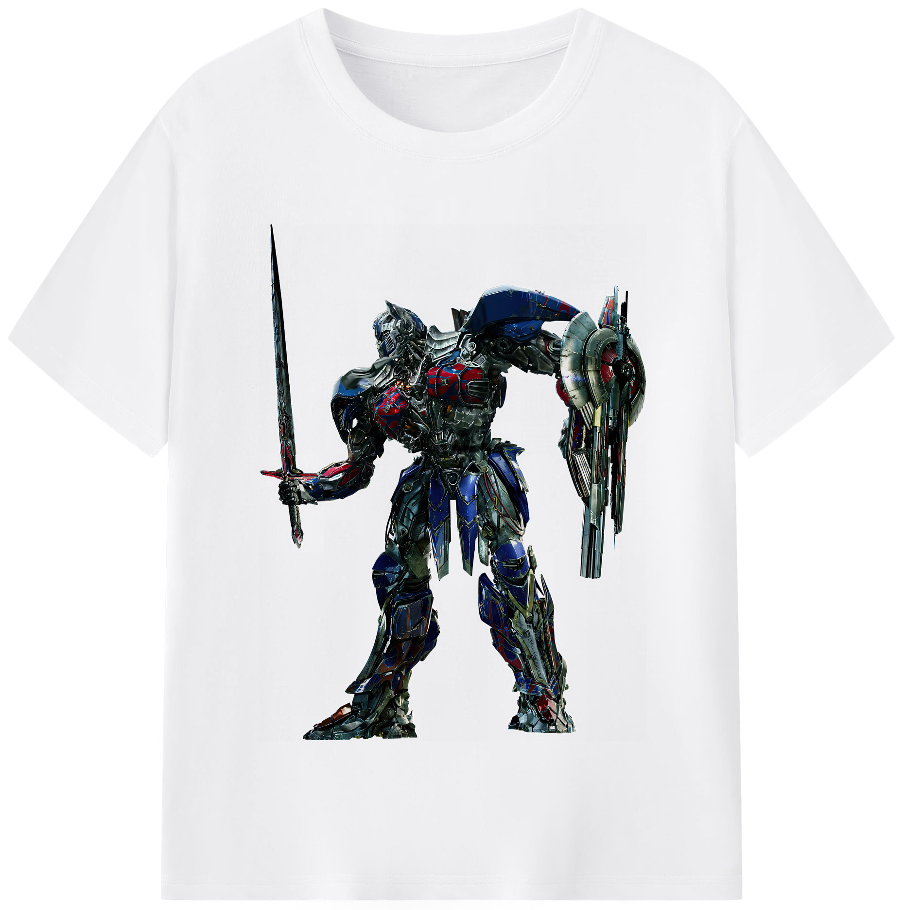 （画像用） Transformers トランスフォーマー 綿100％半袖Tシャツ（フロントプリント）