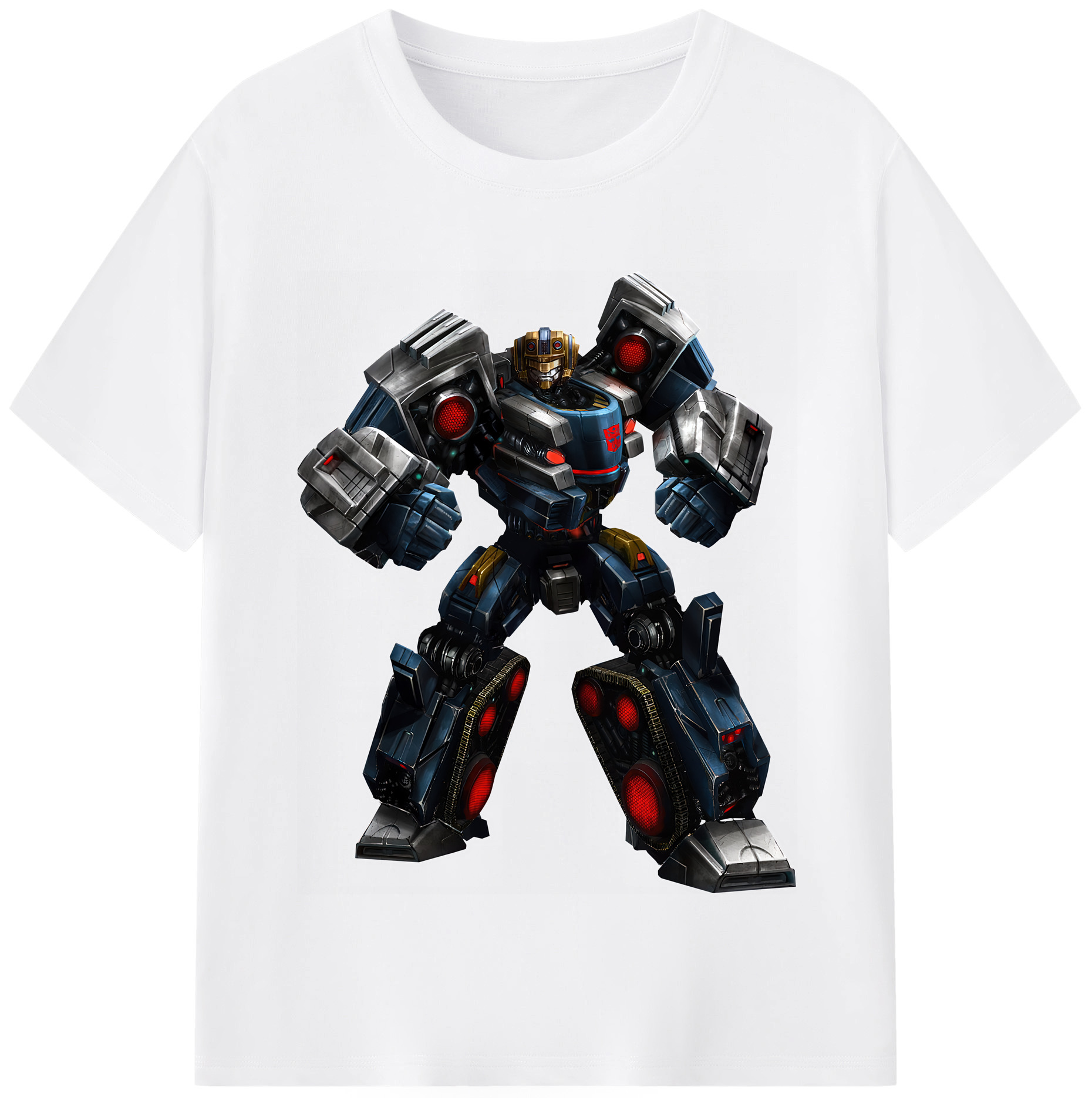 （画像用） Transformers トランスフォーマー 綿100％半袖Tシャツ（フロントプリント）