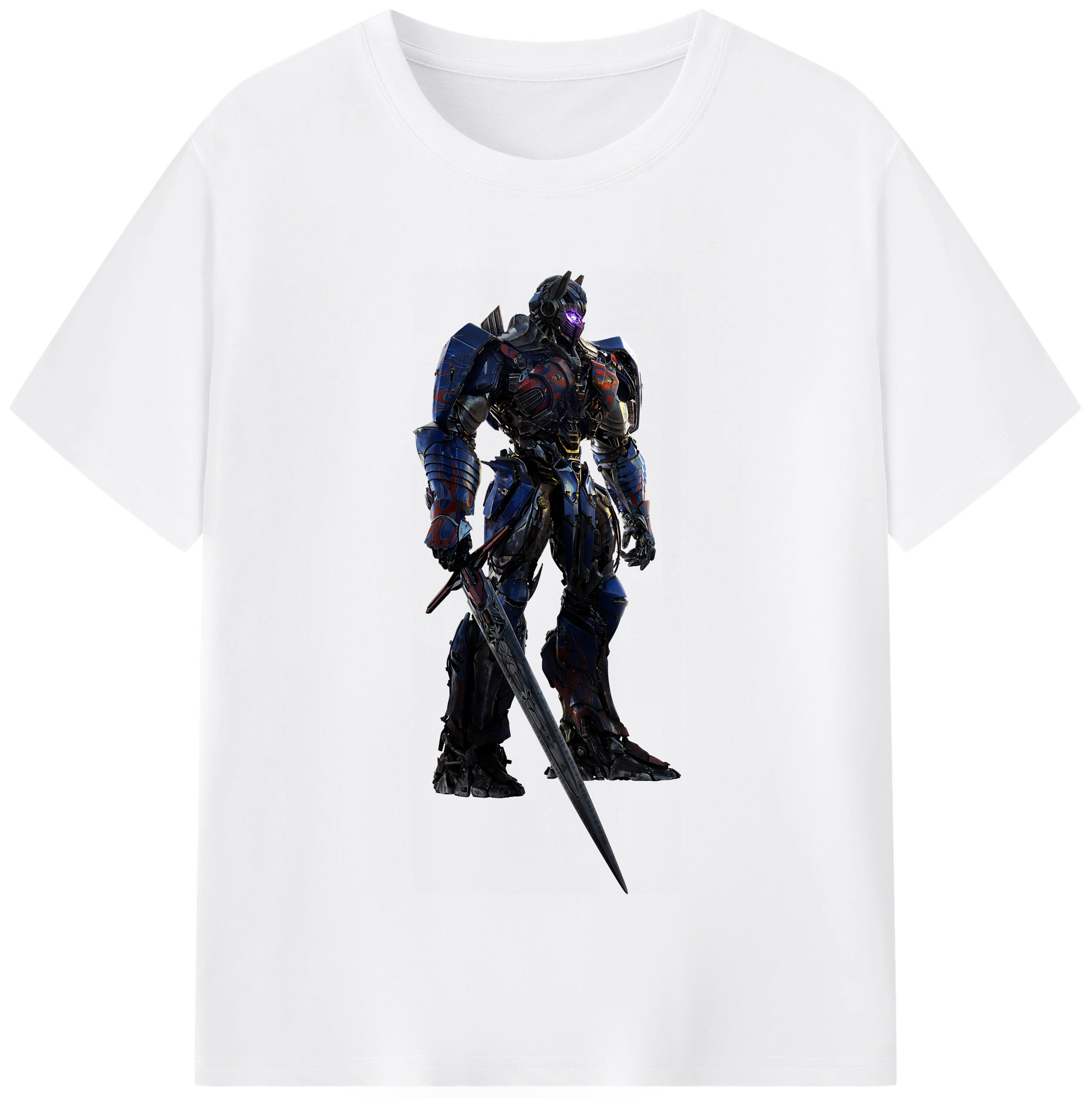 （画像用） Transformers トランスフォーマー 綿100％半袖Tシャツ（フロントプリント）