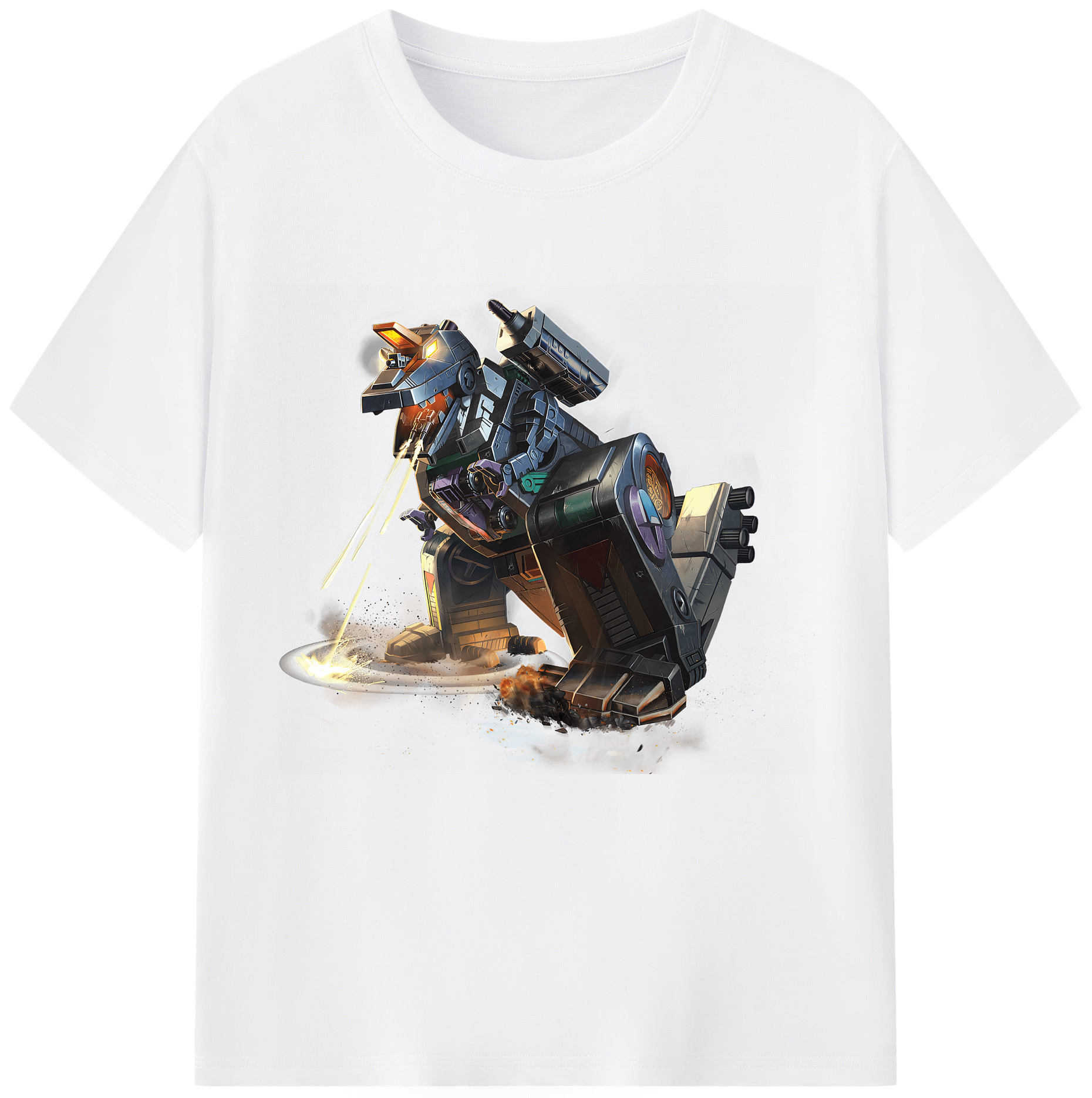 （画像用） Transformers トランスフォーマー 綿100％半袖Tシャツ（フロントプリント）