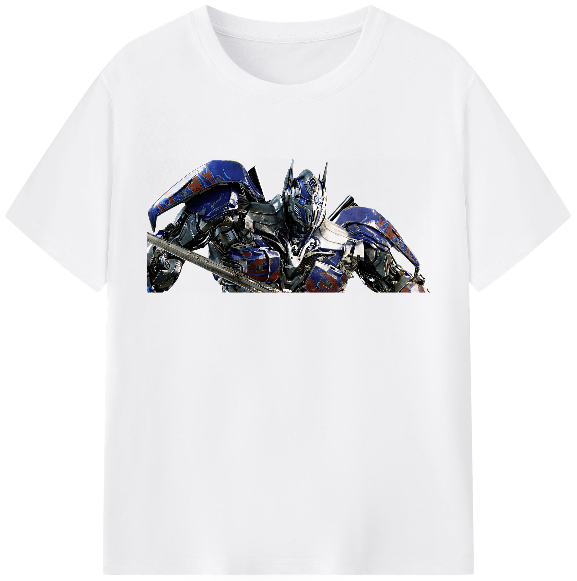 （画像用） Transformers トランスフォーマー 綿100％半袖Tシャツ（フロントプリント）