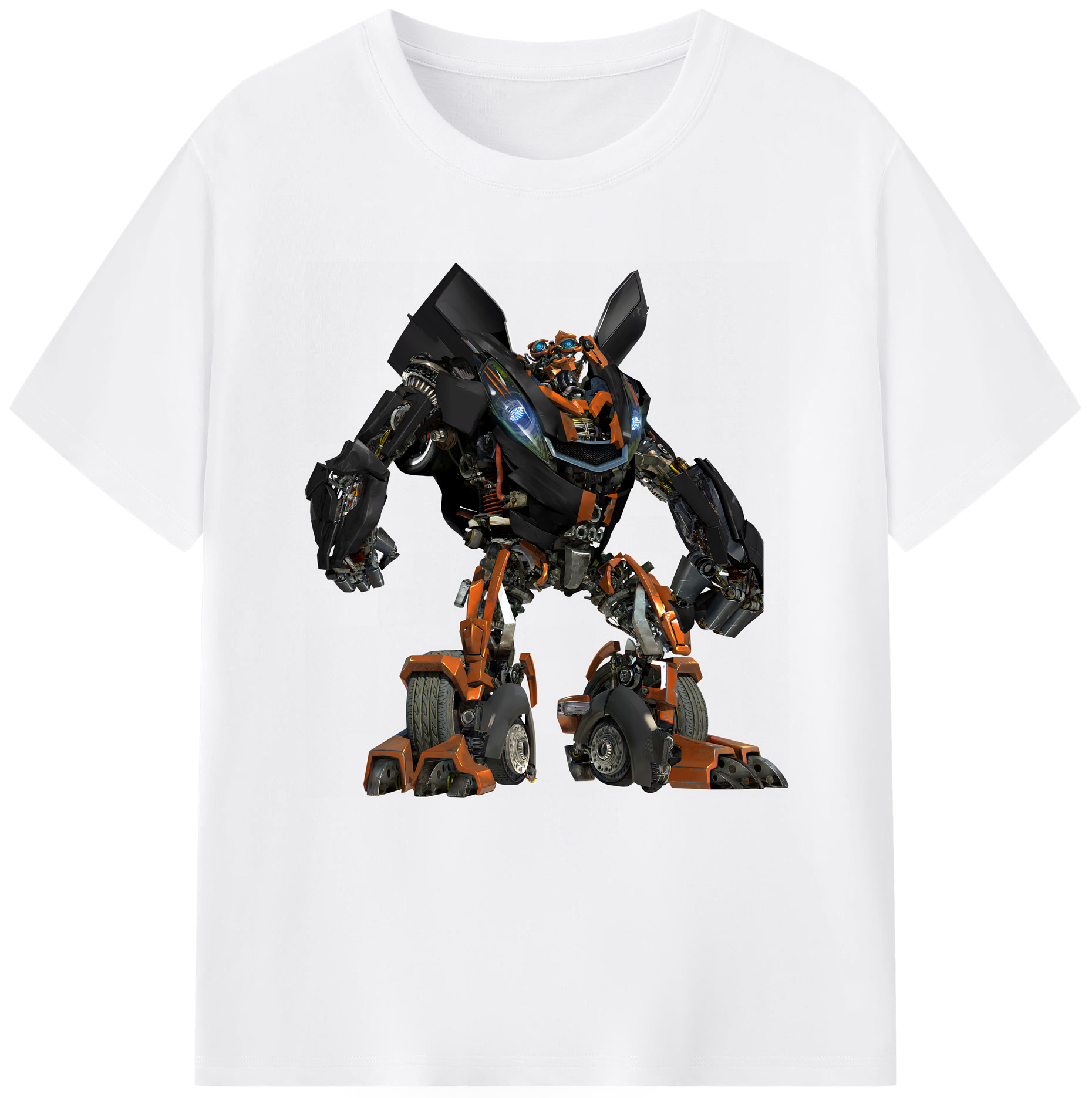 （画像用） Transformers トランスフォーマー 綿100％半袖Tシャツ（フロントプリント）