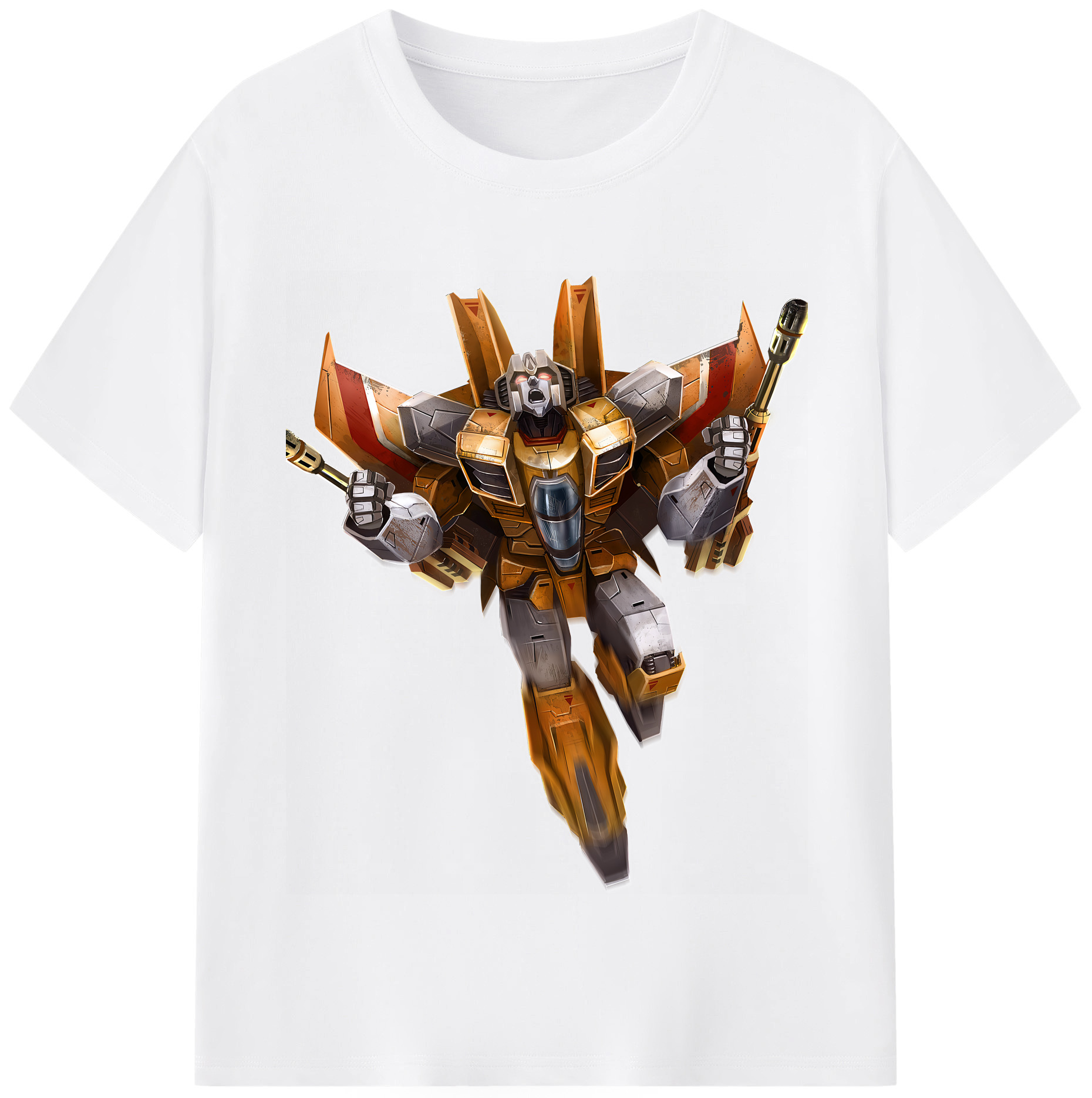 （画像用） Transformers トランスフォーマー 綿100％半袖Tシャツ（フロントプリント）