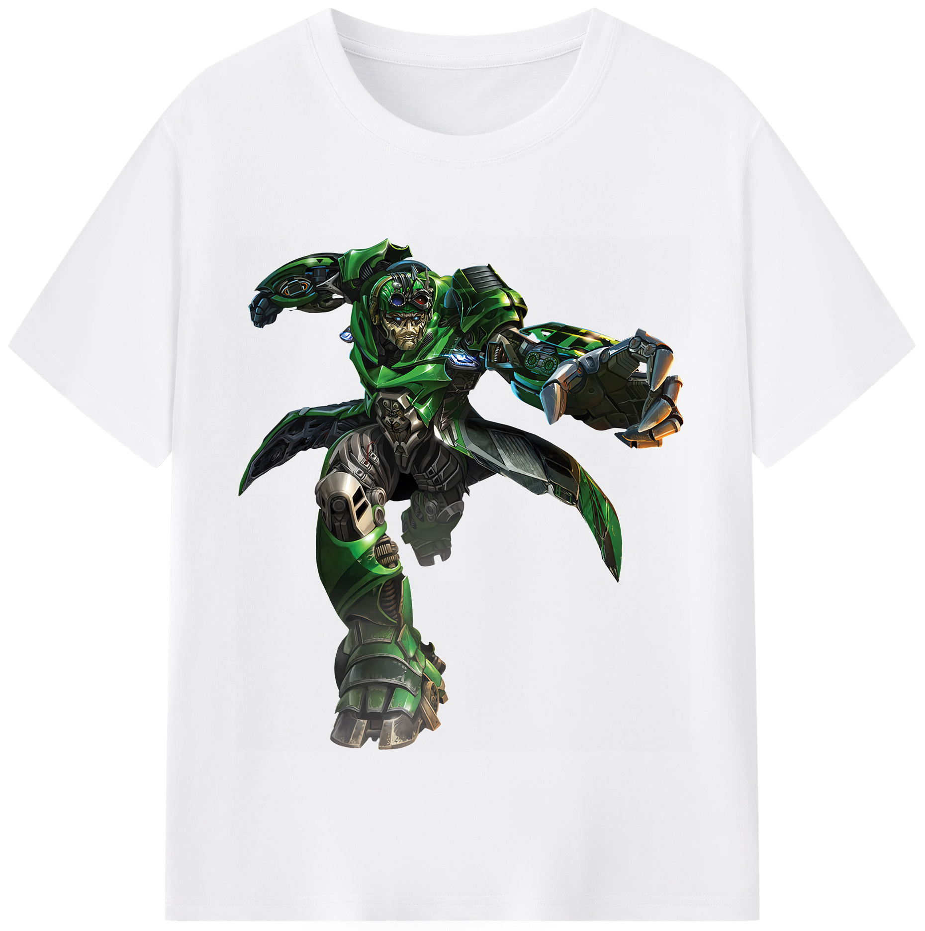 （画像用） Transformers トランスフォーマー 綿100％半袖Tシャツ（フロントプリント）