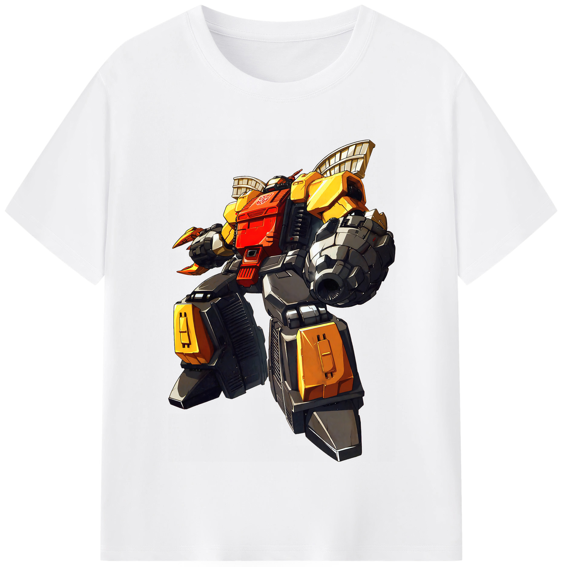 （画像用） Transformers トランスフォーマー 綿100％半袖Tシャツ（フロントプリント）