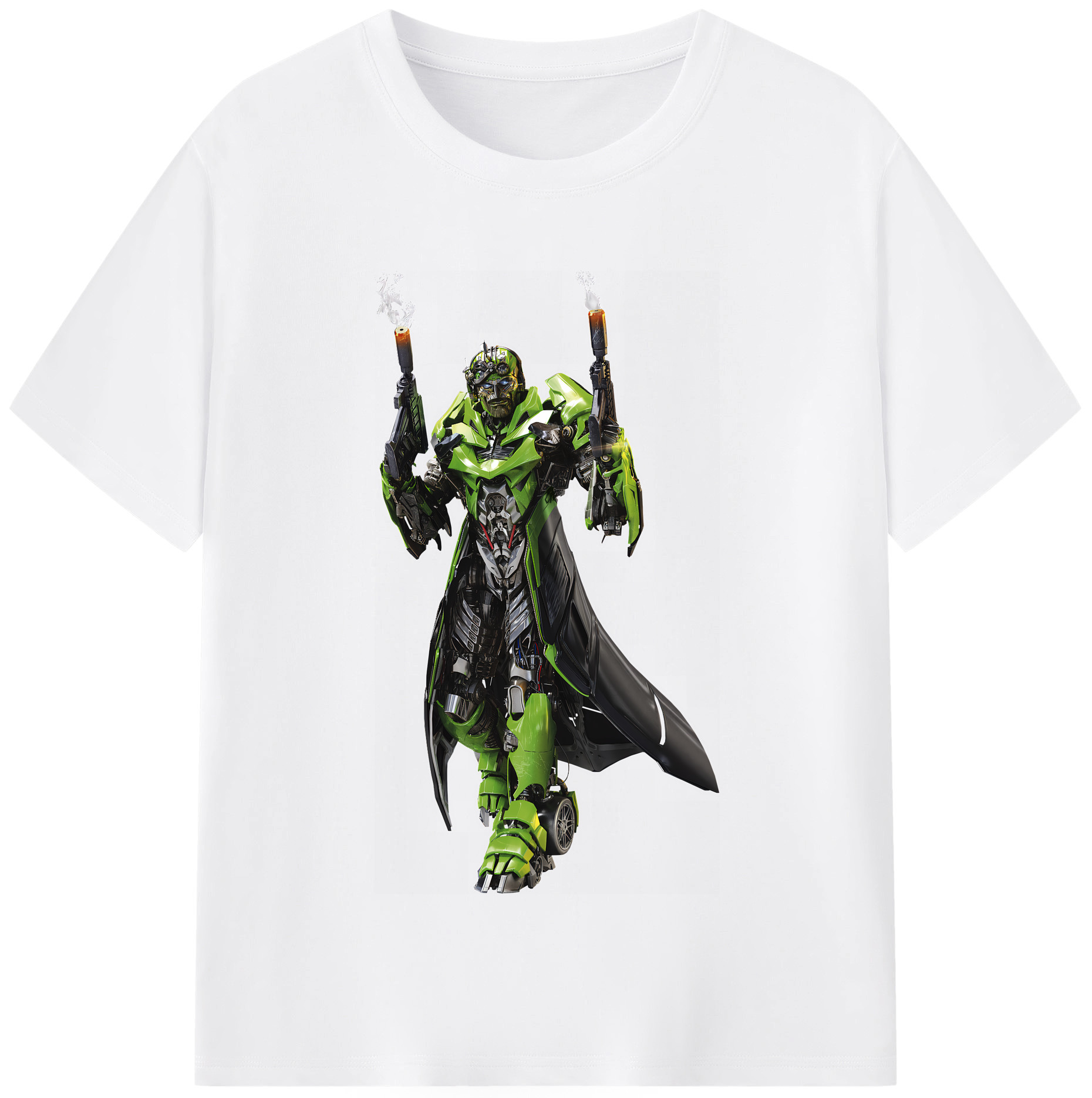 （画像用） Transformers トランスフォーマー 綿100％半袖Tシャツ（フロントプリント）