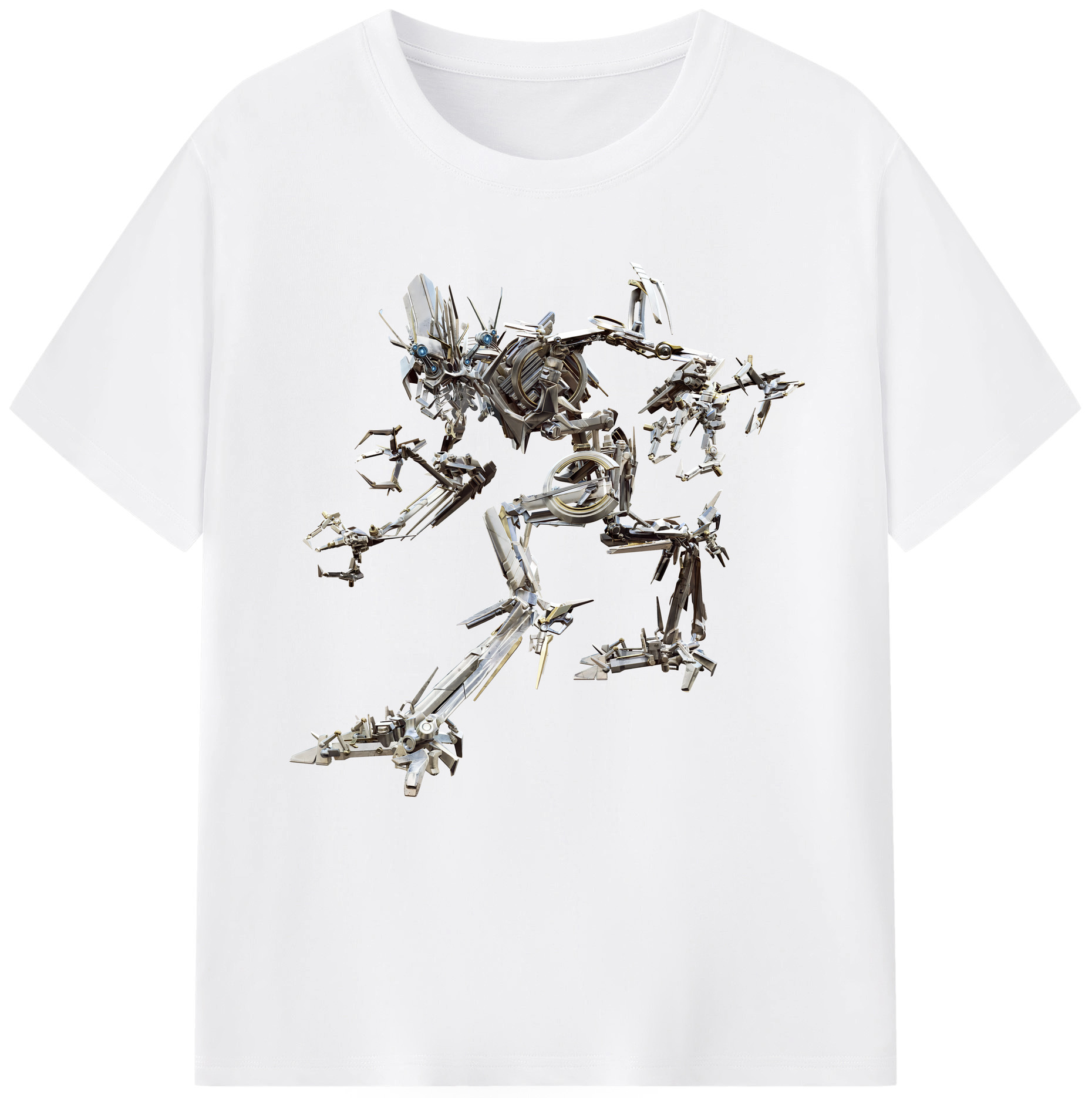 （画像用） Transformers トランスフォーマー 綿100％半袖Tシャツ（フロントプリント）