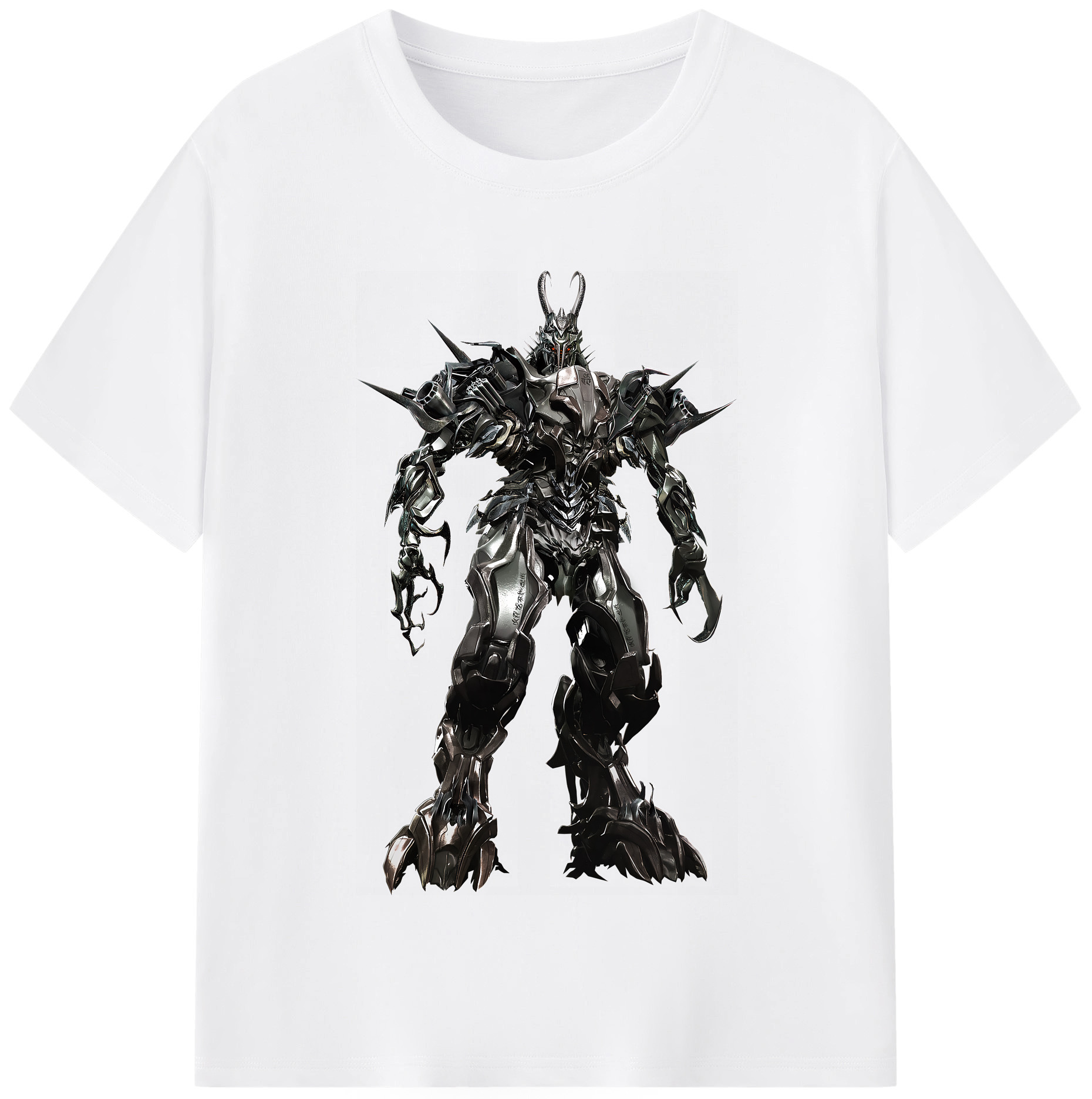（画像用） Transformers トランスフォーマー 綿100％半袖Tシャツ（フロントプリント）