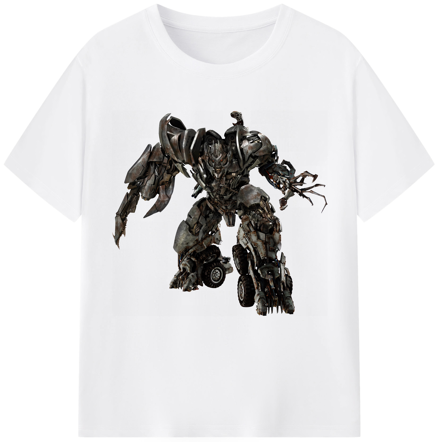 （画像用） Transformers トランスフォーマー 綿100％半袖Tシャツ（フロントプリント）
