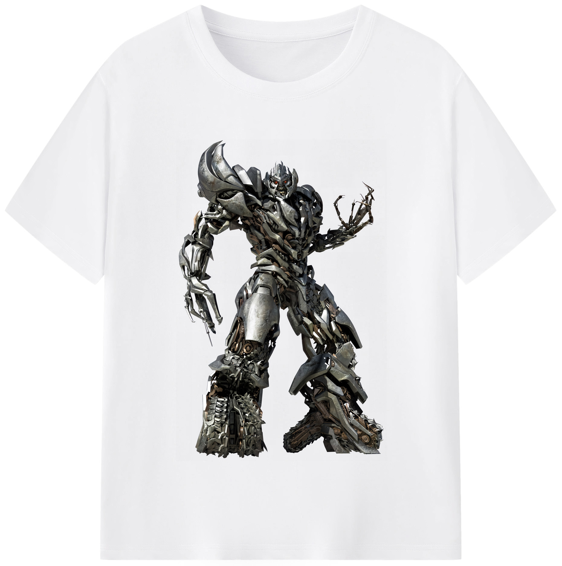 （画像用） Transformers トランスフォーマー 綿100％半袖Tシャツ（フロントプリント）