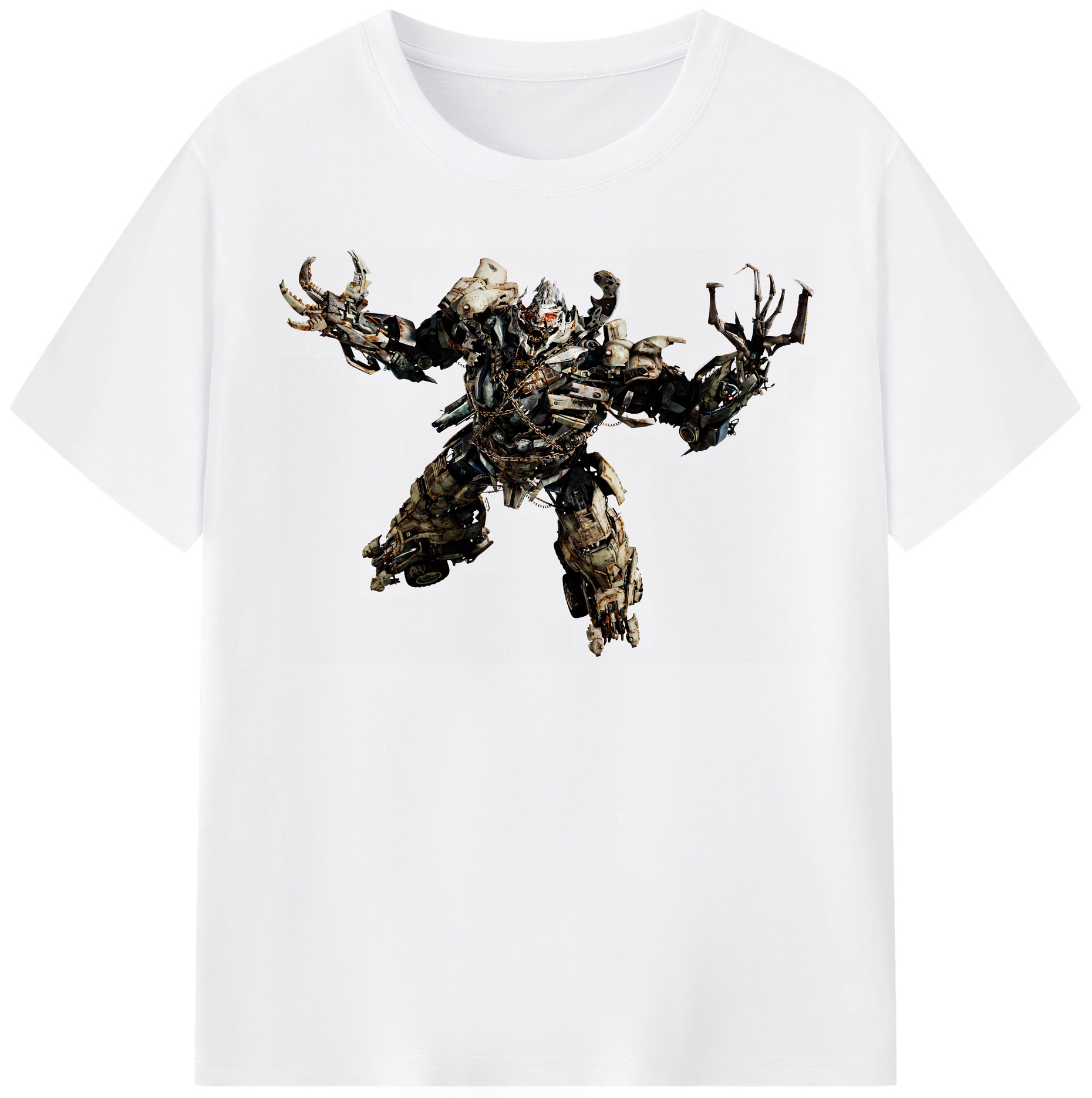 （画像用） Transformers トランスフォーマー 綿100％半袖Tシャツ（フロントプリント）